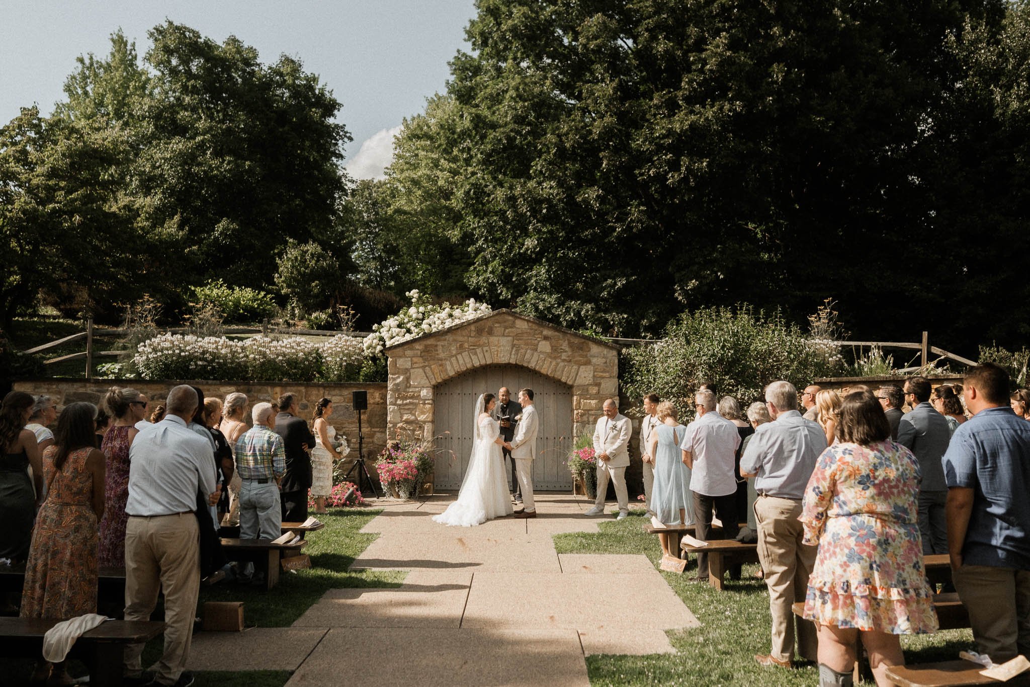  outdoor wedding venues in pittsburgh botanic garden 