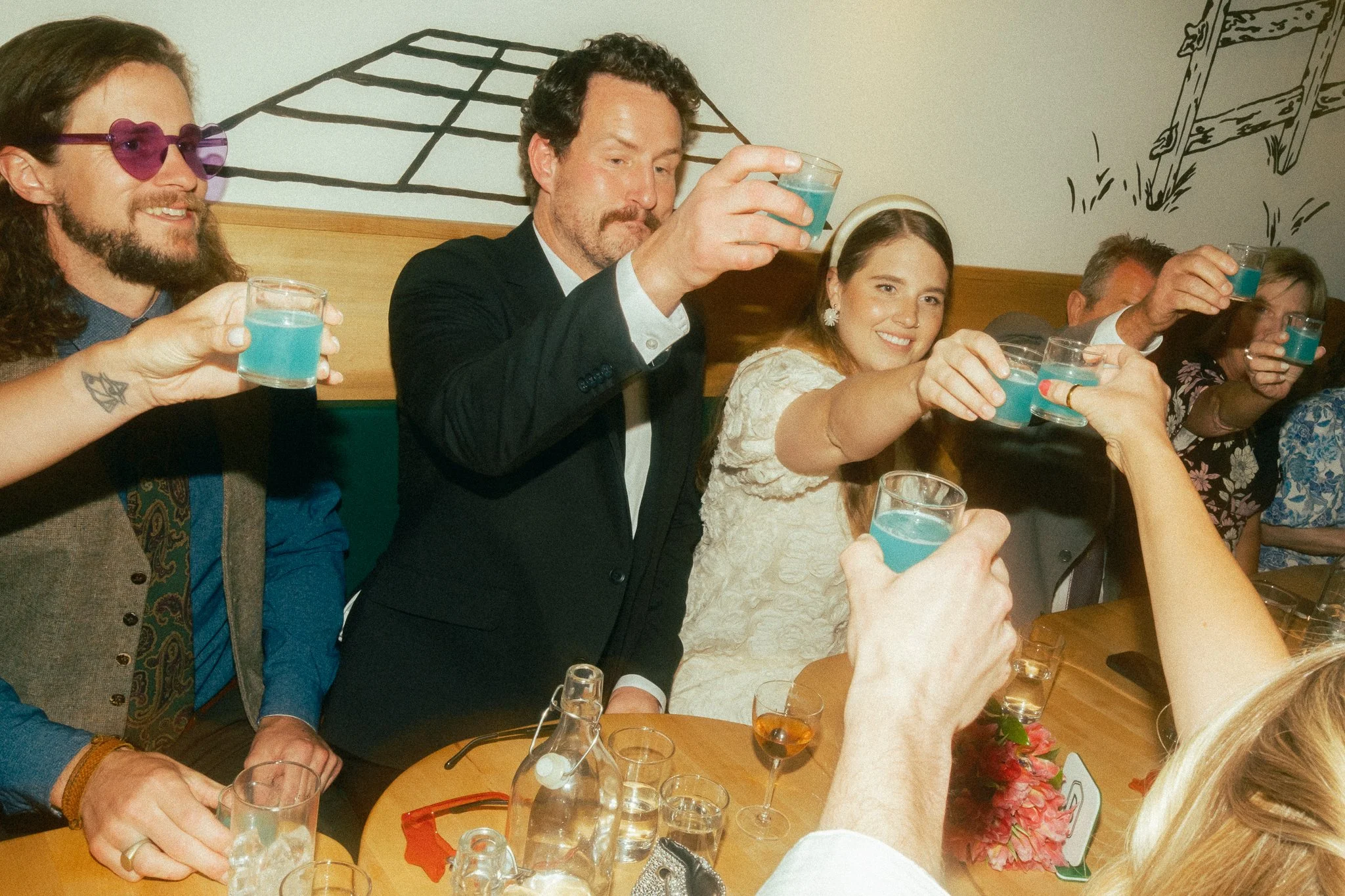  intimate courthouse wedding reception 