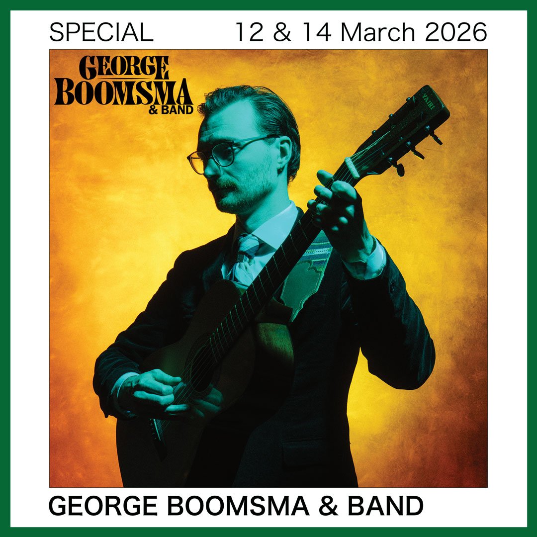 George Boomsma &amp; Band - 12 &amp; 14 March 2026