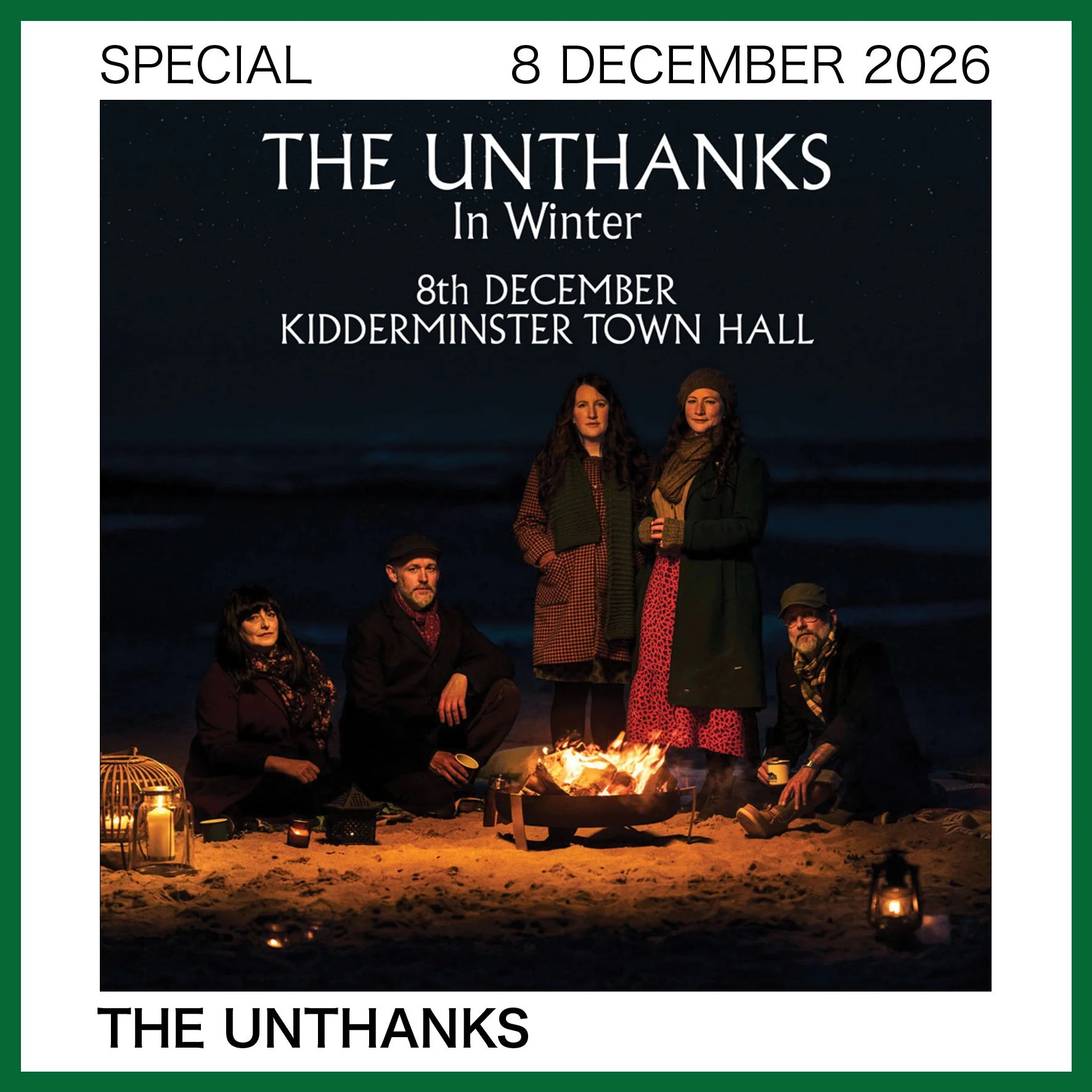 The Unthanks - In Winter - 8th Dec Kidderminster Town Hall