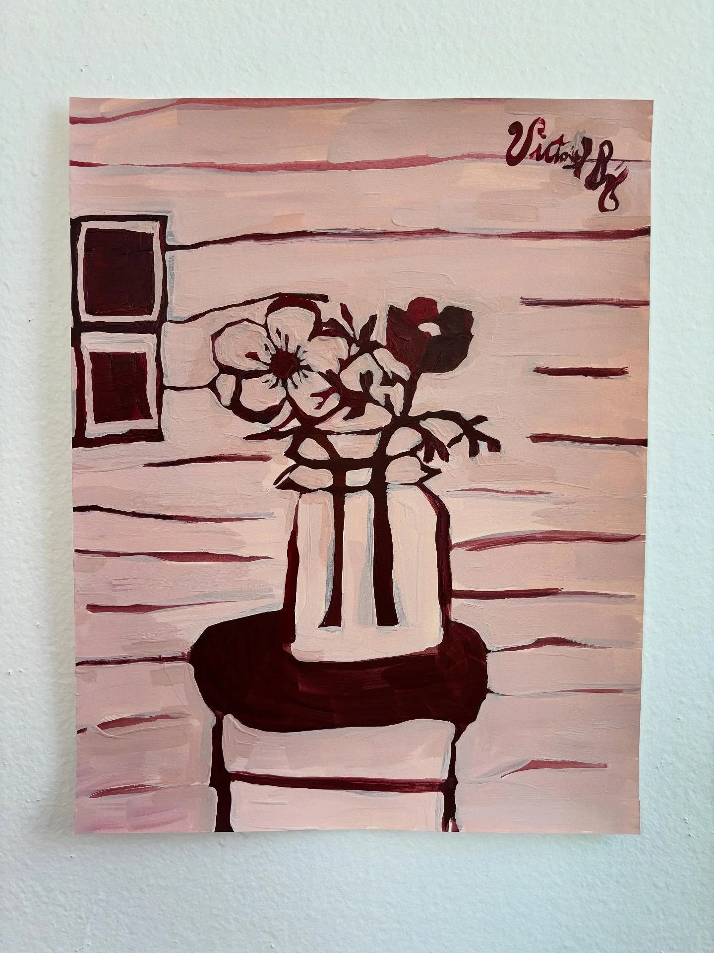 Pink Garage #art #artist #painter