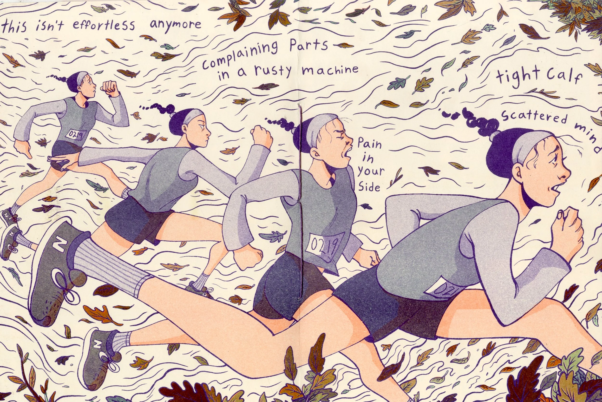 Figure and Coloring: Madison Tom
Background Lines and Lettering: Aya Borucki