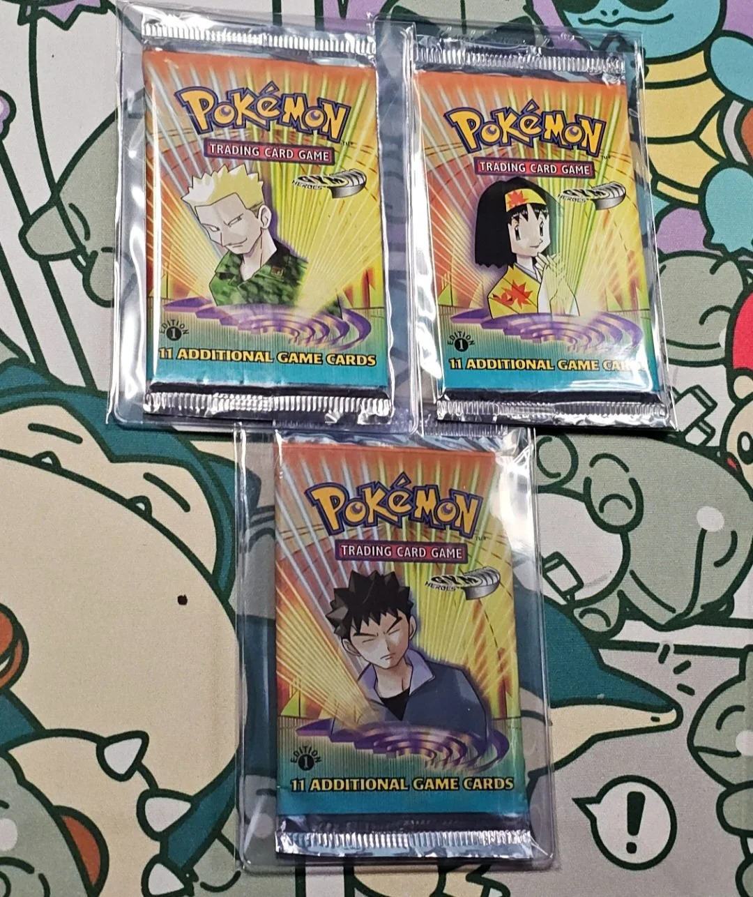 Gym Heroes Pack art set (sealed) (light weight)