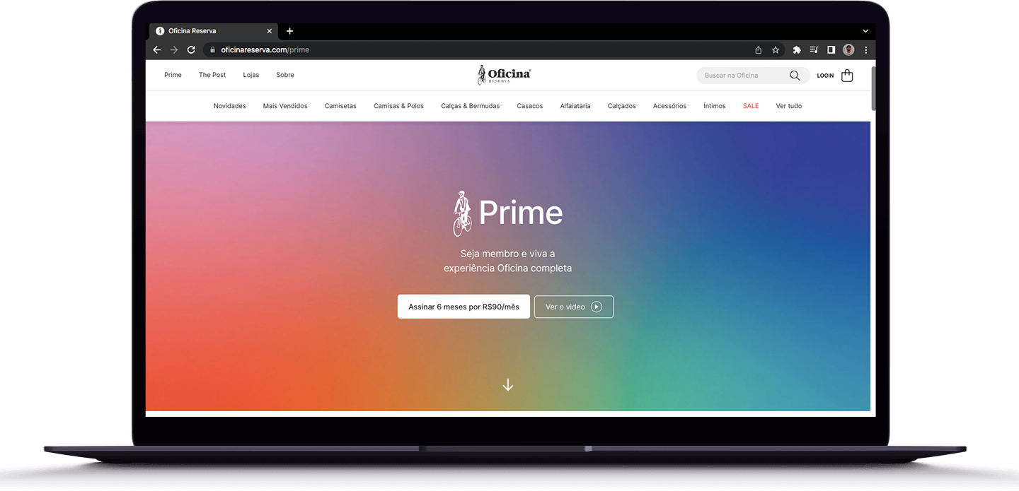 Seja membro e viva a experiência Oficina completa