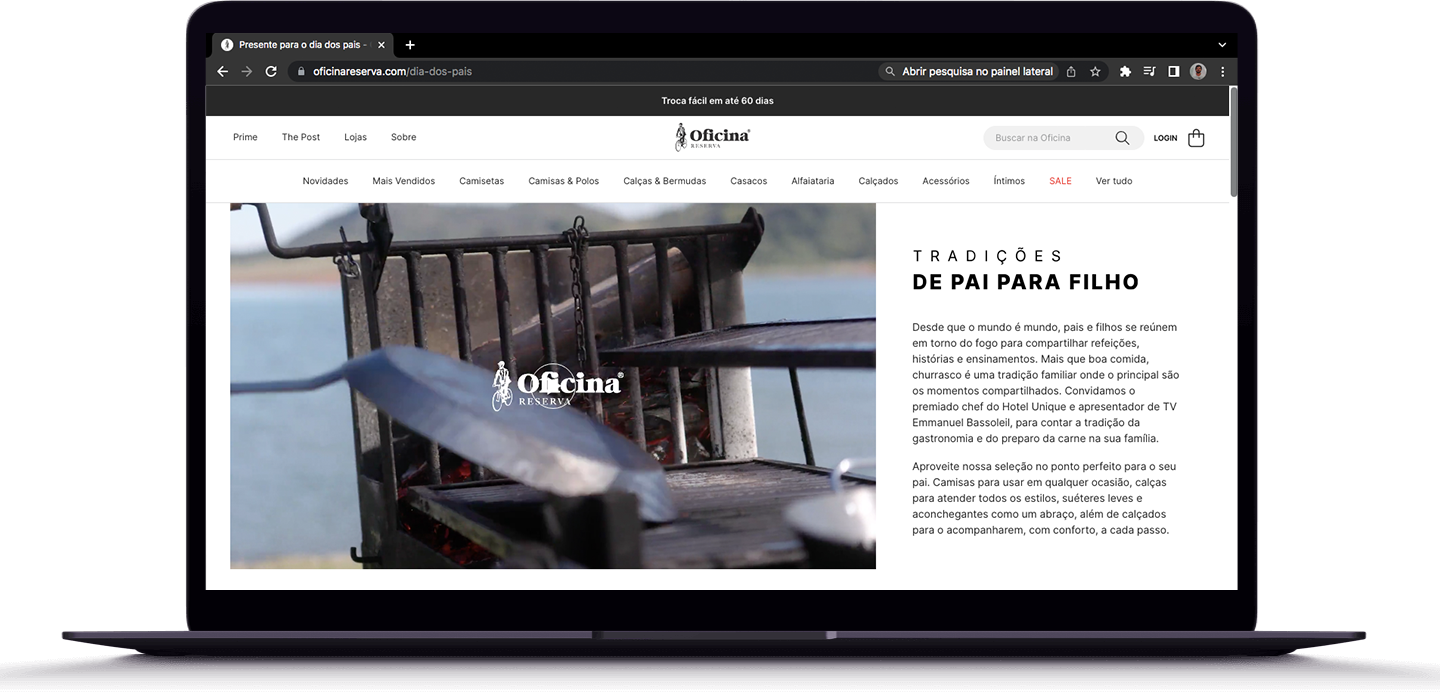 Desde que o mundo é mundo, pais e filhos se reúnem em torno do fogo para compartilhar refeições, histórias e ensinamentos. Mais que boa comida, churrasco é uma tradição familiar onde o principal são os momentos compartilhados. Convidamos o premiado c