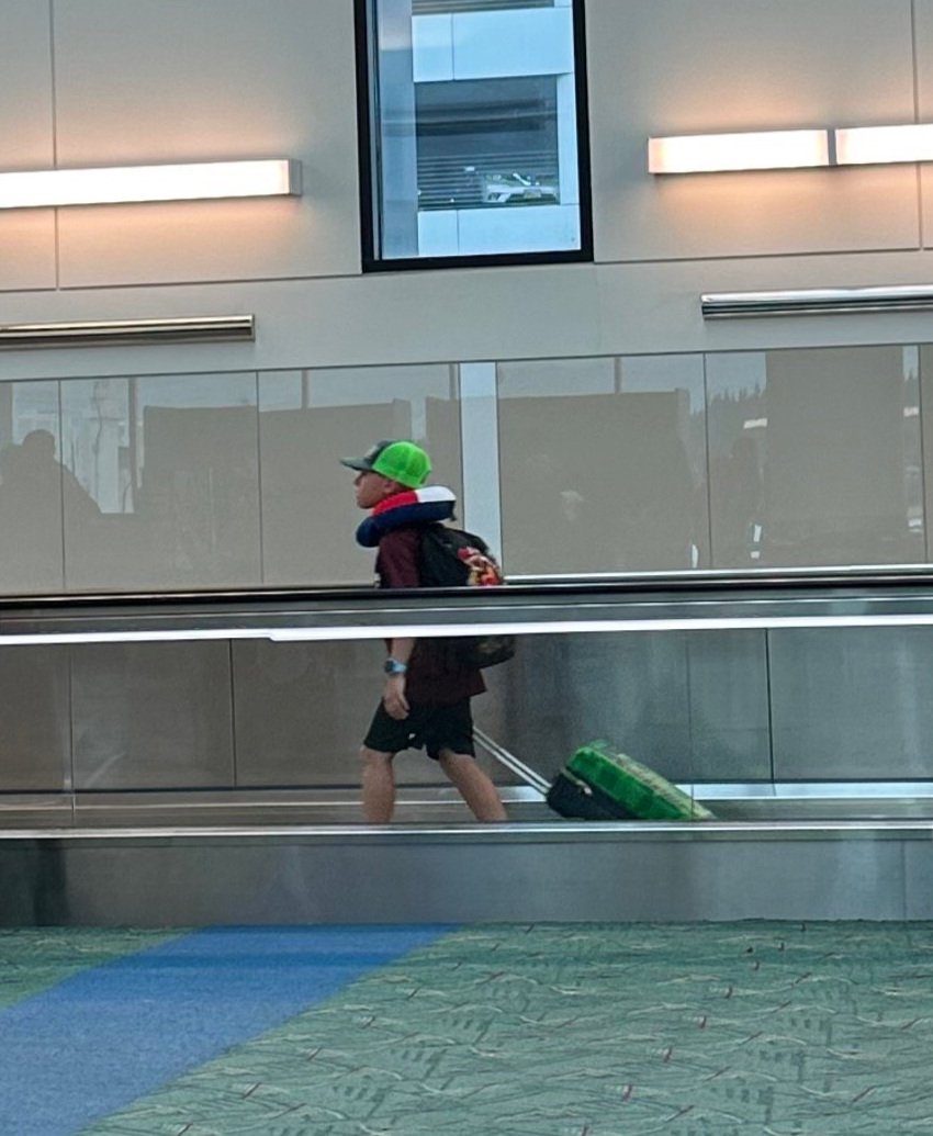 Oh the places you’ll go! Your baby is flying as an unaccompanied minor!