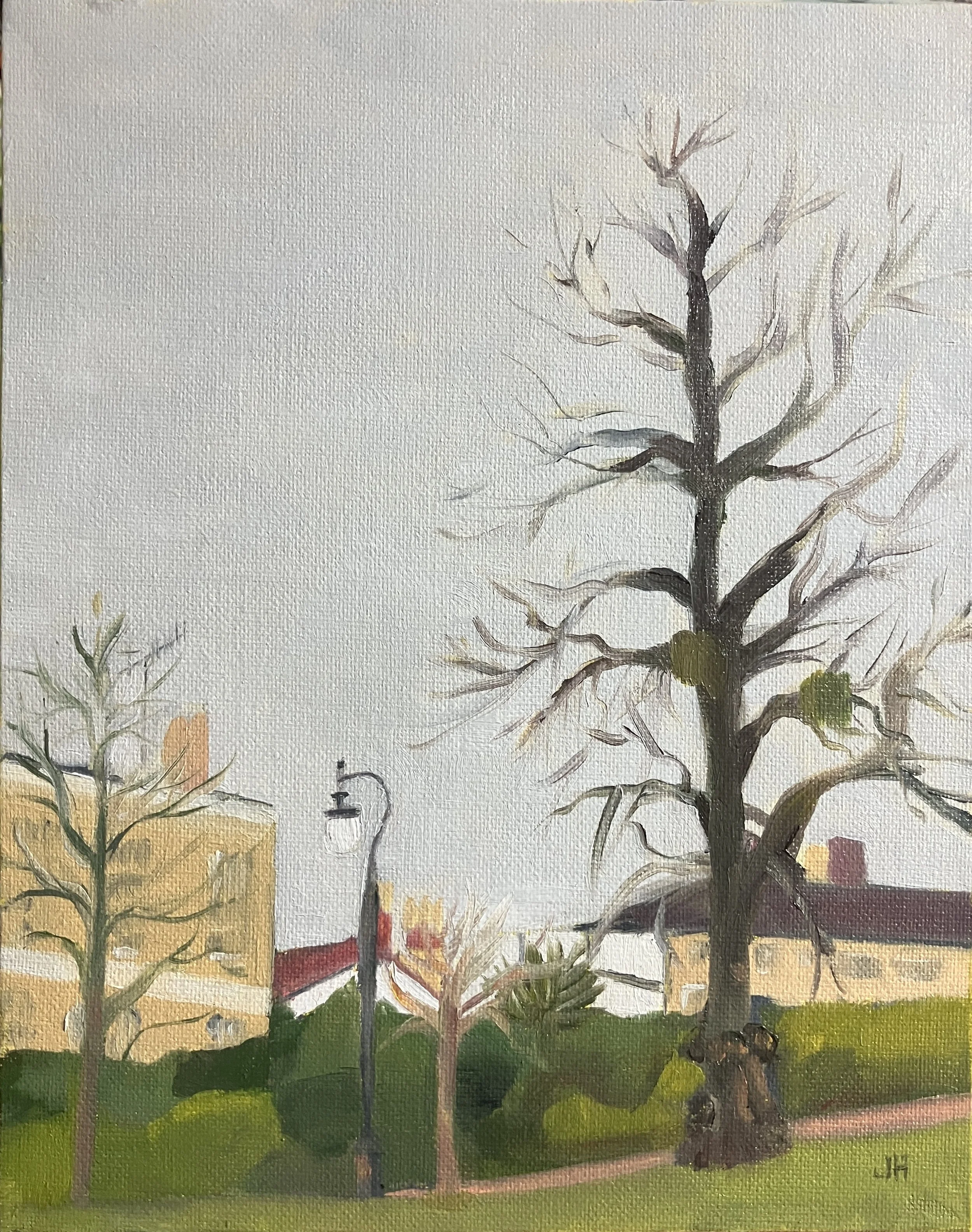Montpelier Gardens 8" x 10" oil on canvas board, unframed  £50