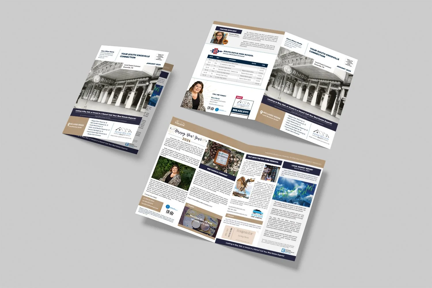 Heather Lawrence Graphic + Web Designer_Newsletters
