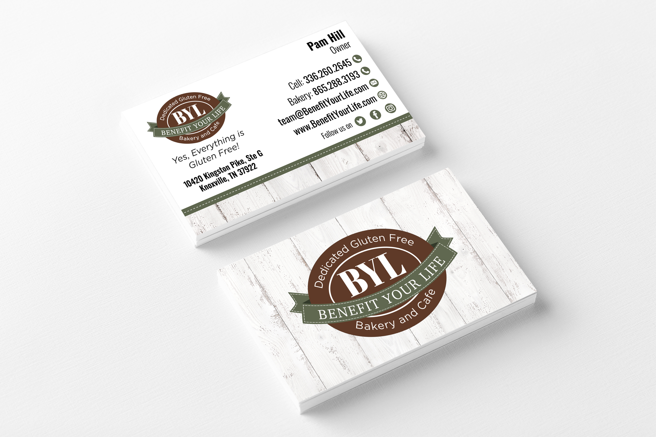 Heather Lawrence Graphic + Web Designer_BYL Business Cards