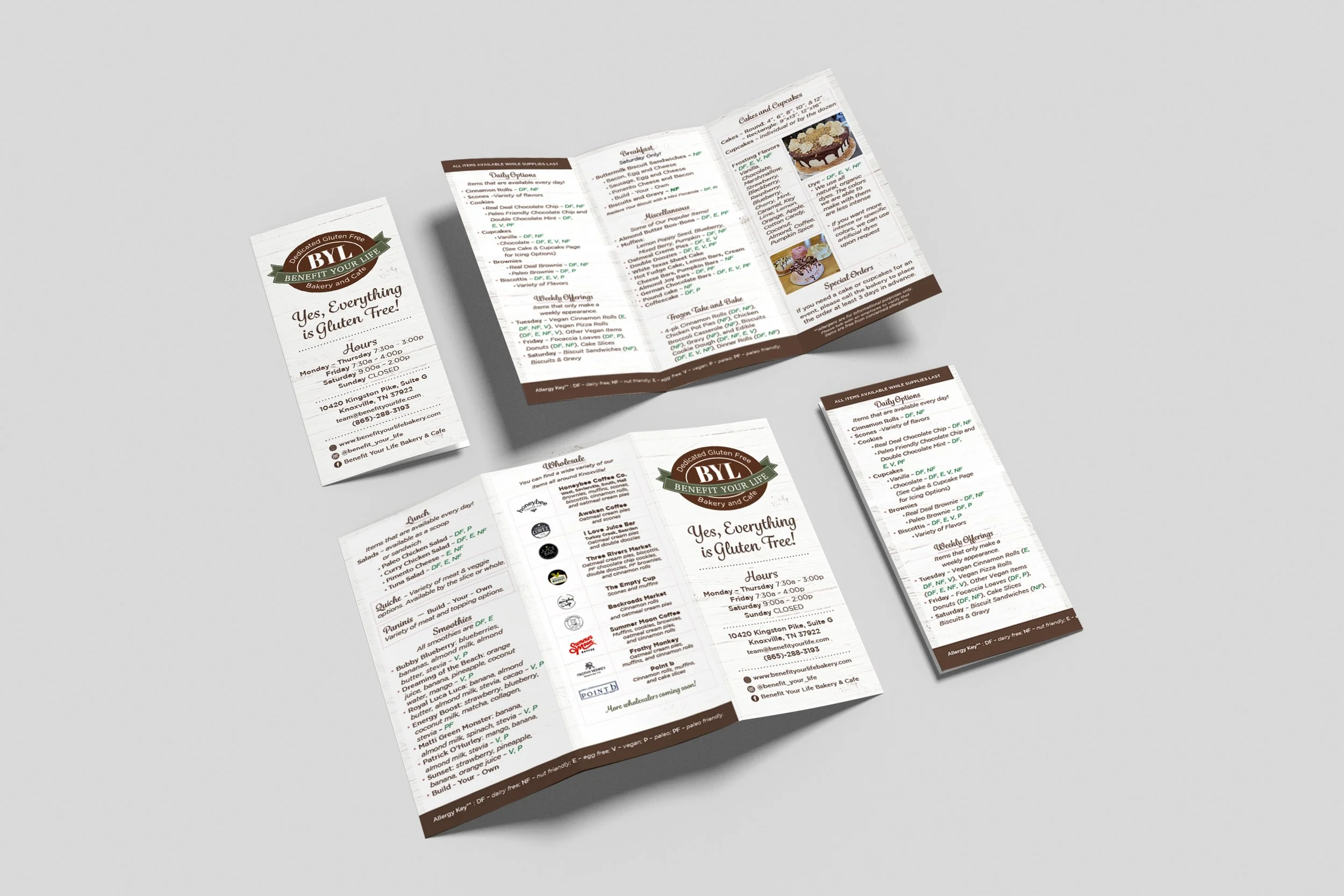 Heather Lawrence Graphic + Web Designer_BYL Brochures
