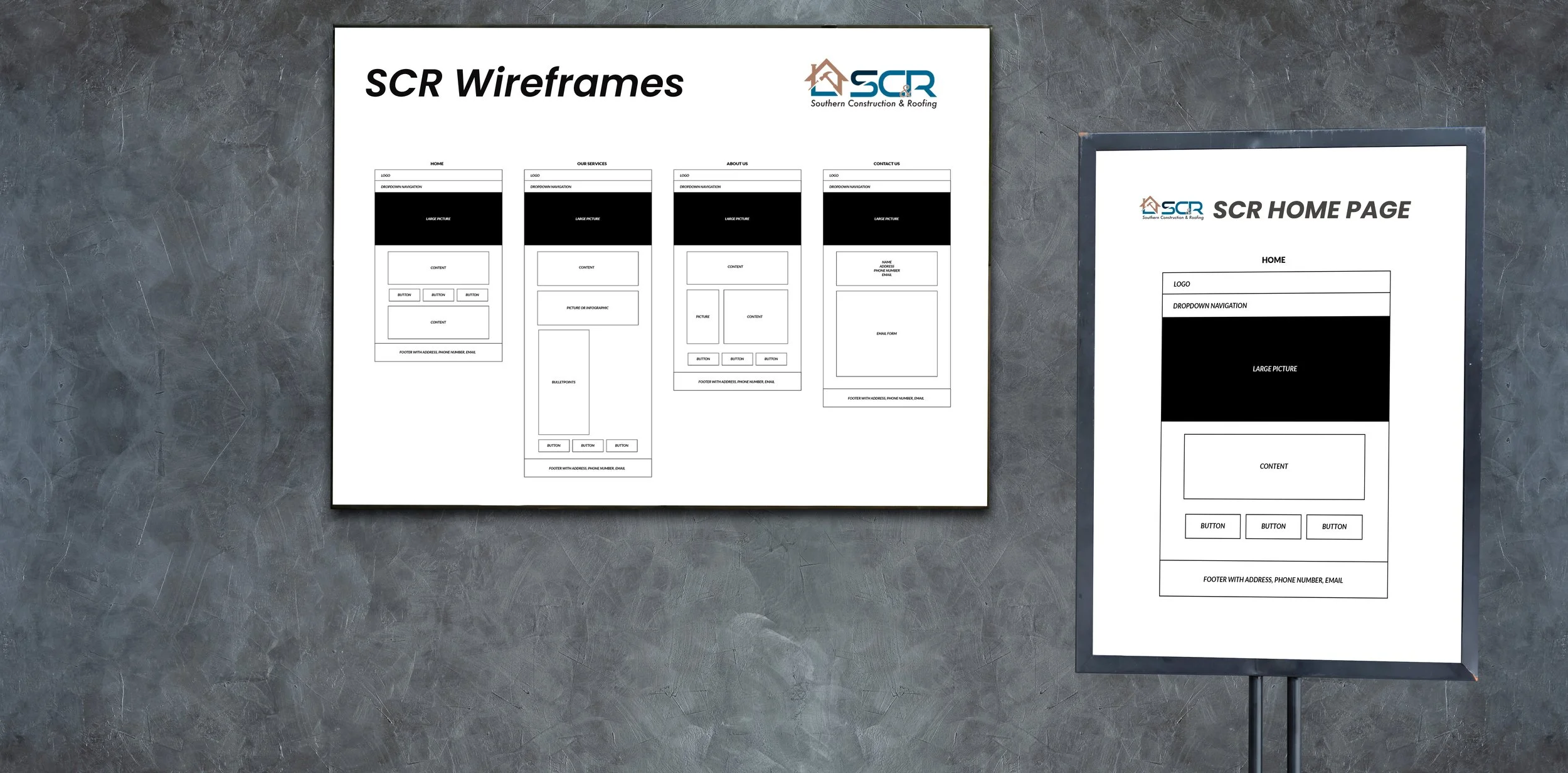 Heather Lawrence Graphic + Web Designer_Wireframes