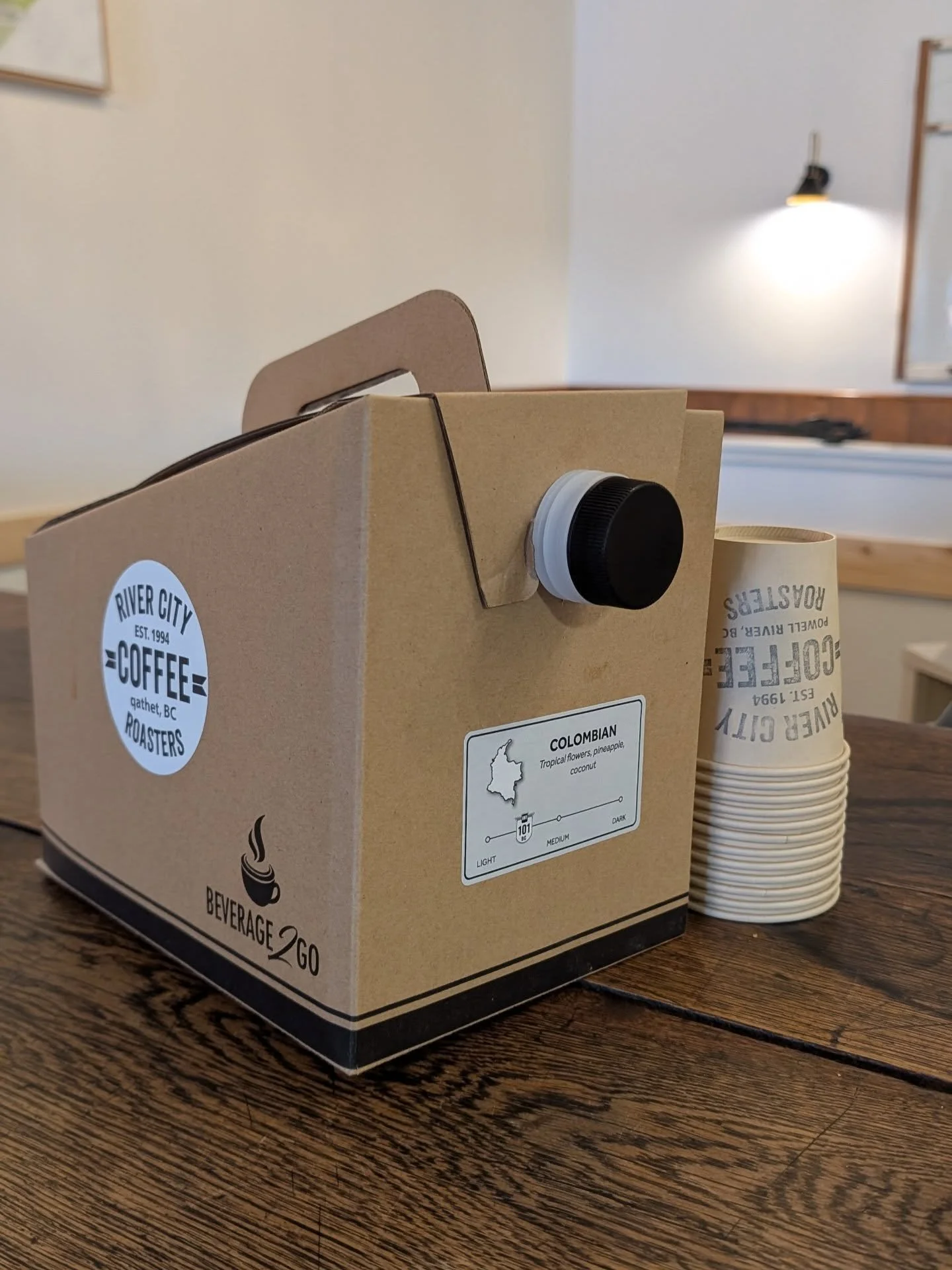 Enjoy your favourite drinks in bulk! 

Perfect for sports season, hockey, soccer, meetings, open houses and more! Order online at rivercitycoffee.ca

Choose your favourite drink including seasonal beverages! These trusty travel carafes hold x10 8oz d