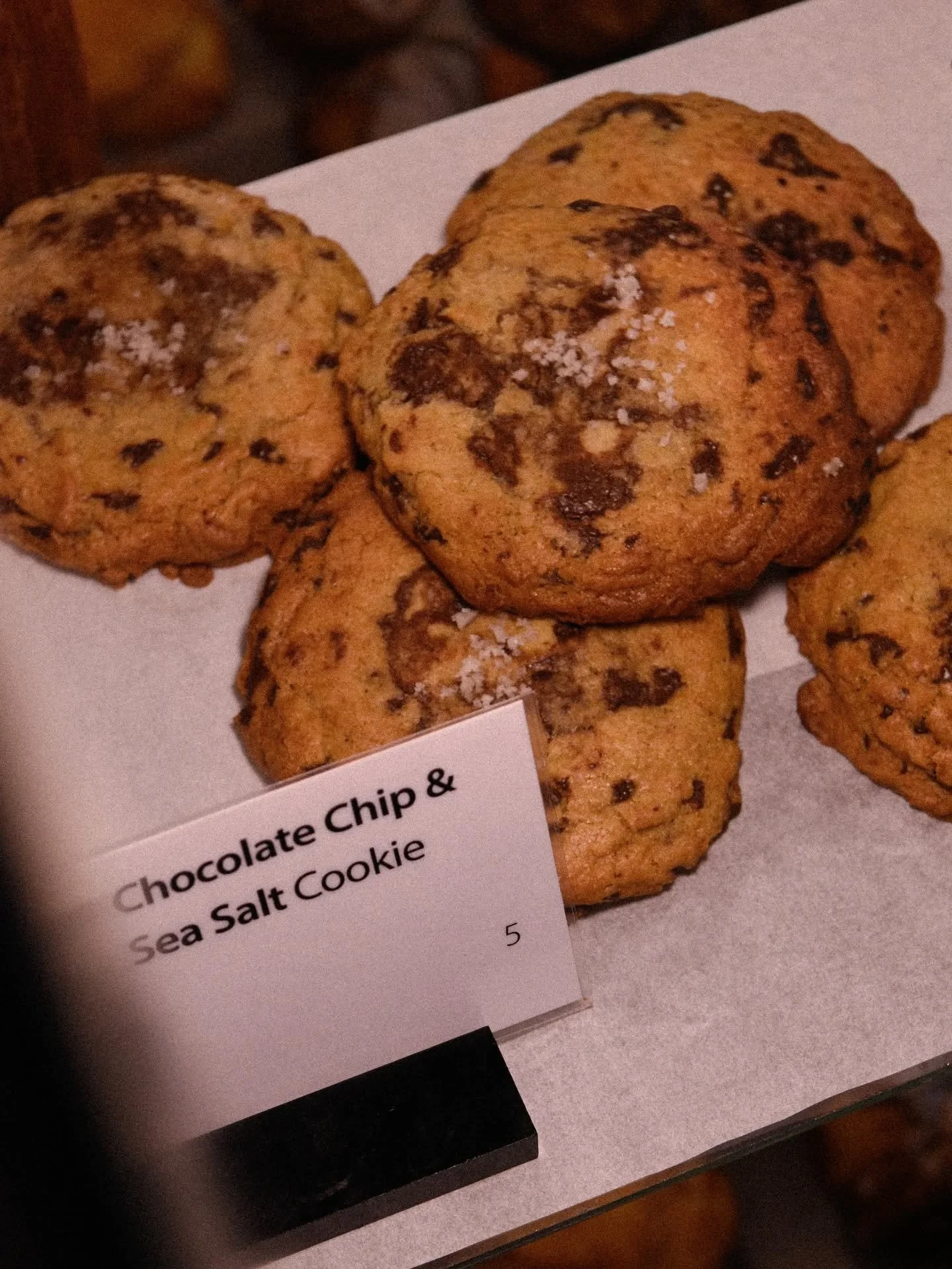 The most popular cookie in the case 🍪

Hard to argue with a classic... Salt lovers unite