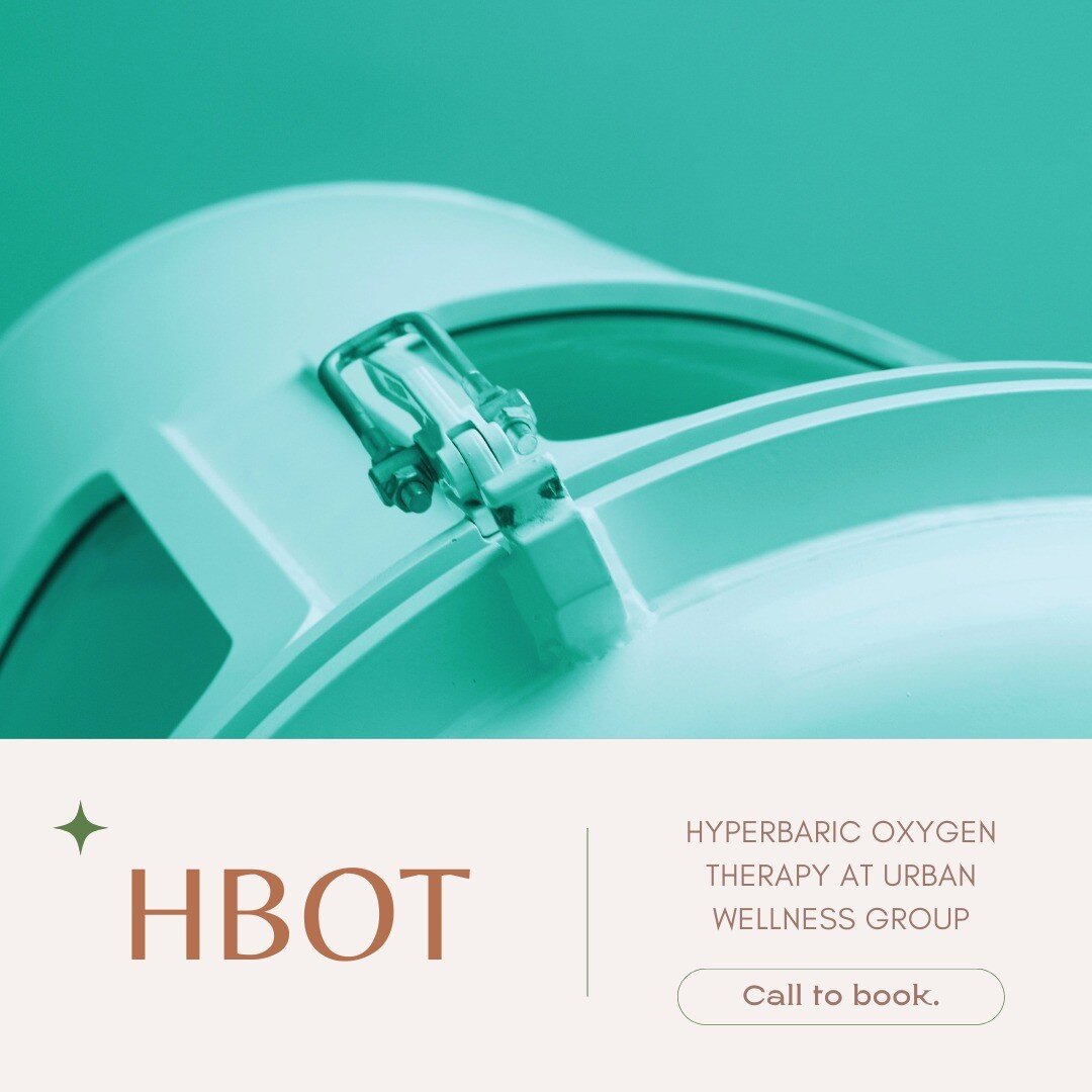 HBOT - Hyperbaric Oxygen Therapy
___________________________________________

Here at Urban Wellness Group, we are happy to offer Hyperbaric Oxygen Therapy in both soft and hard hyperbaric chambers (with pressures ranching from 1.3 to 2.4 ATA). 

Wha