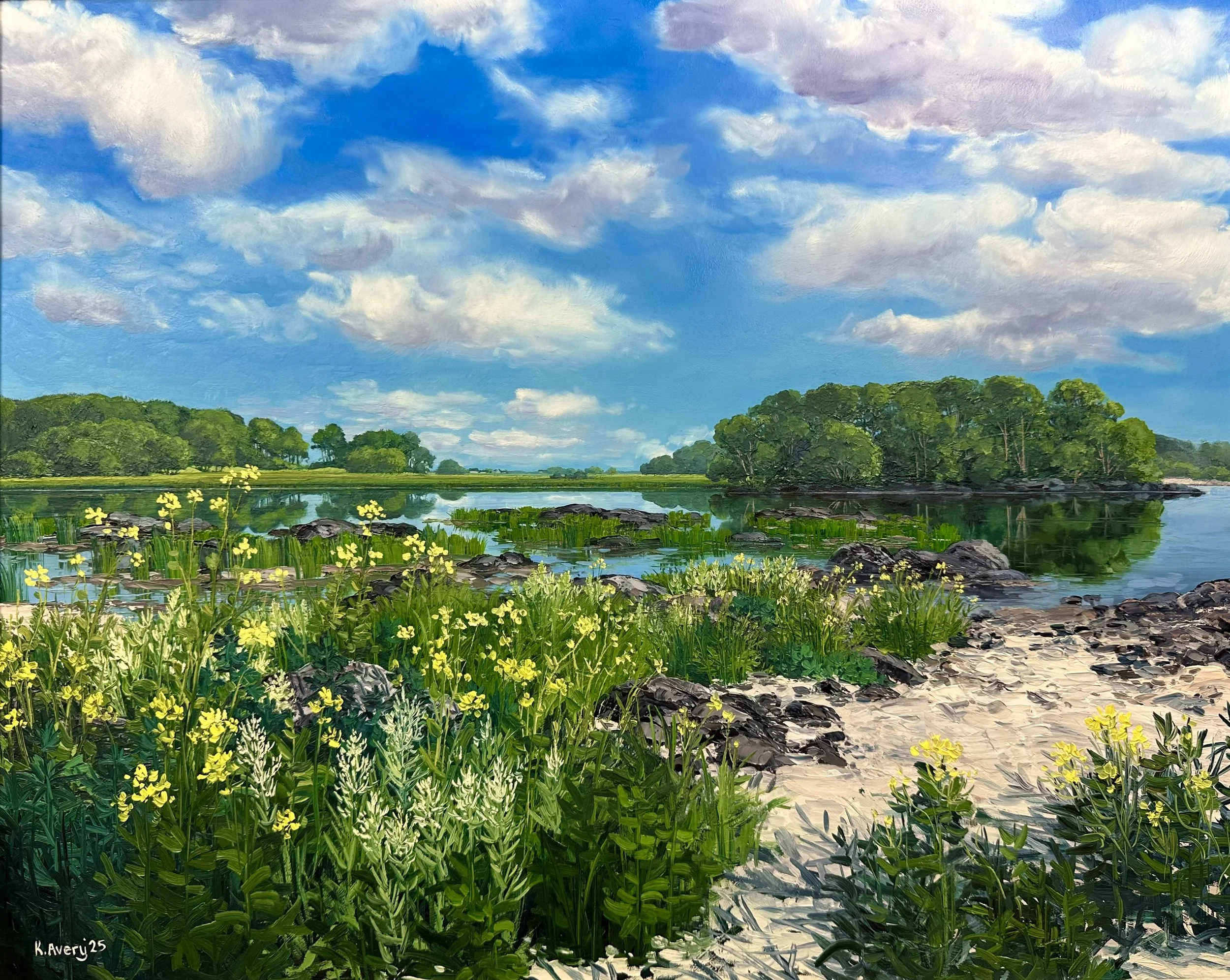 July at Turbat’s Creek- Kennebunkport, ME