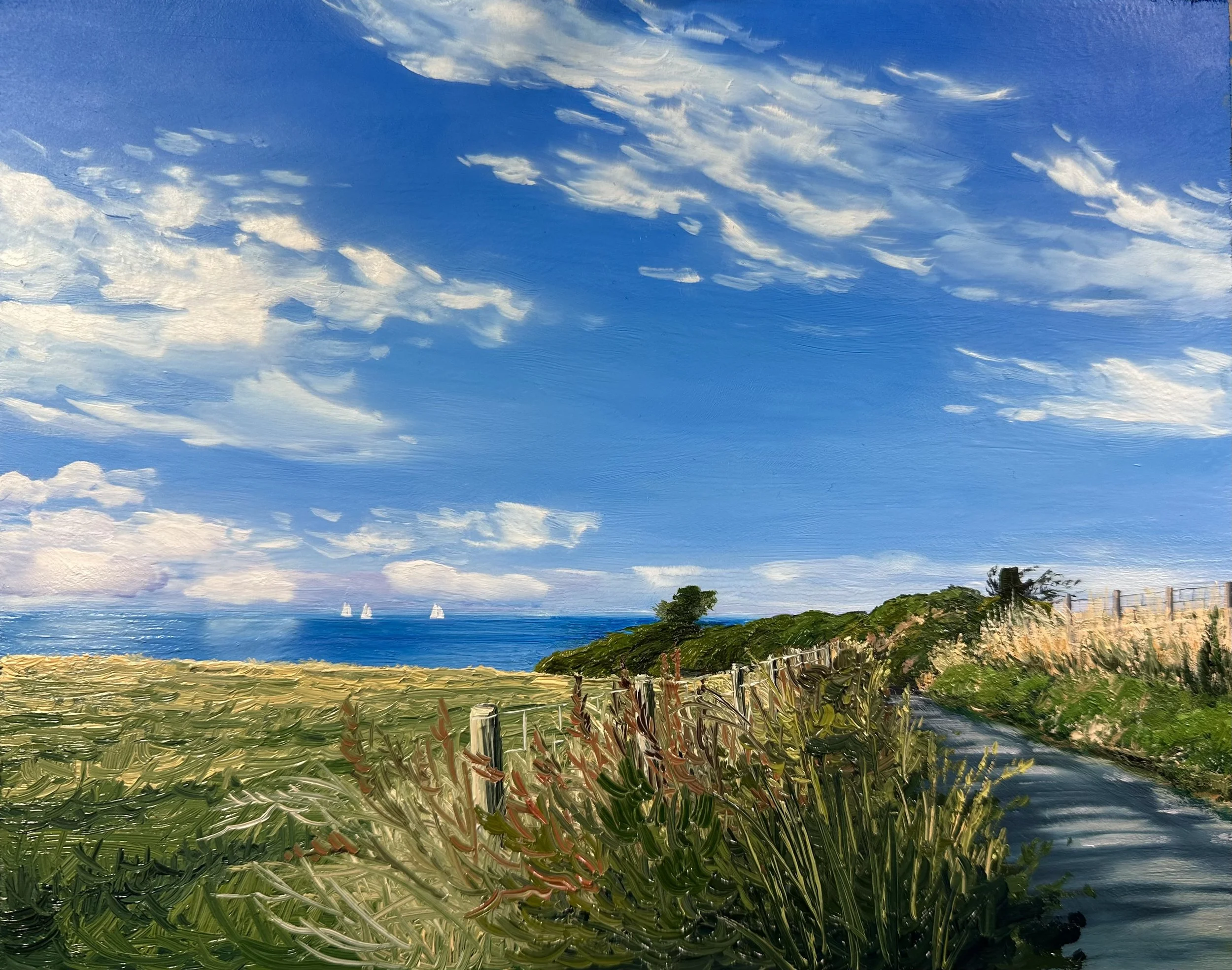 The Path to the Sea- Sandsend, North Yorkshire, England SOLD