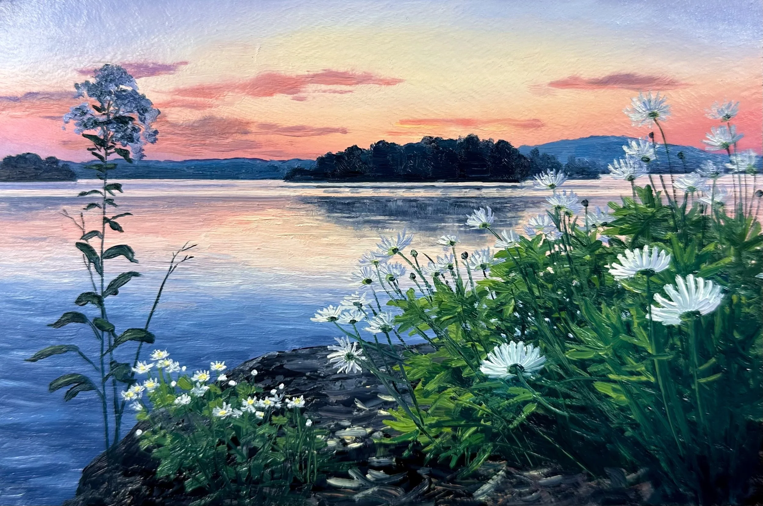 Late Summer Dawn- Lake Pocotopaug, East Hampton, CT