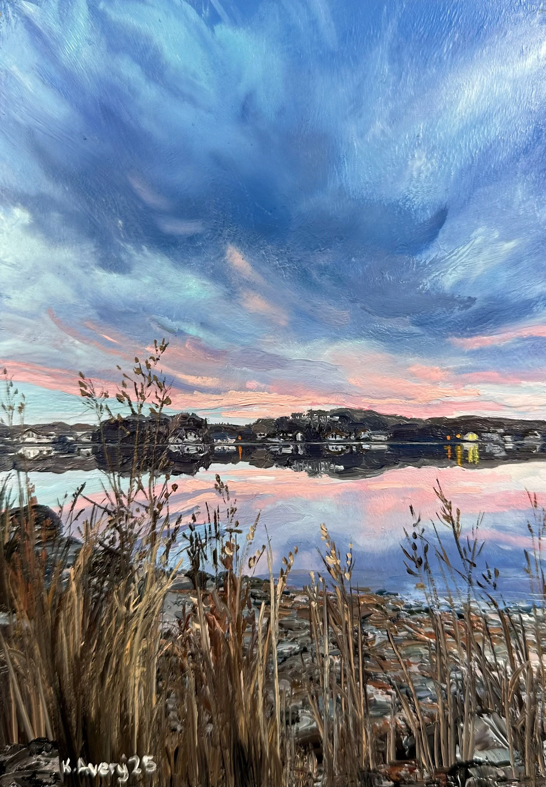 Winter Dawn at Lake Pocotopaug- East Hampton, CT