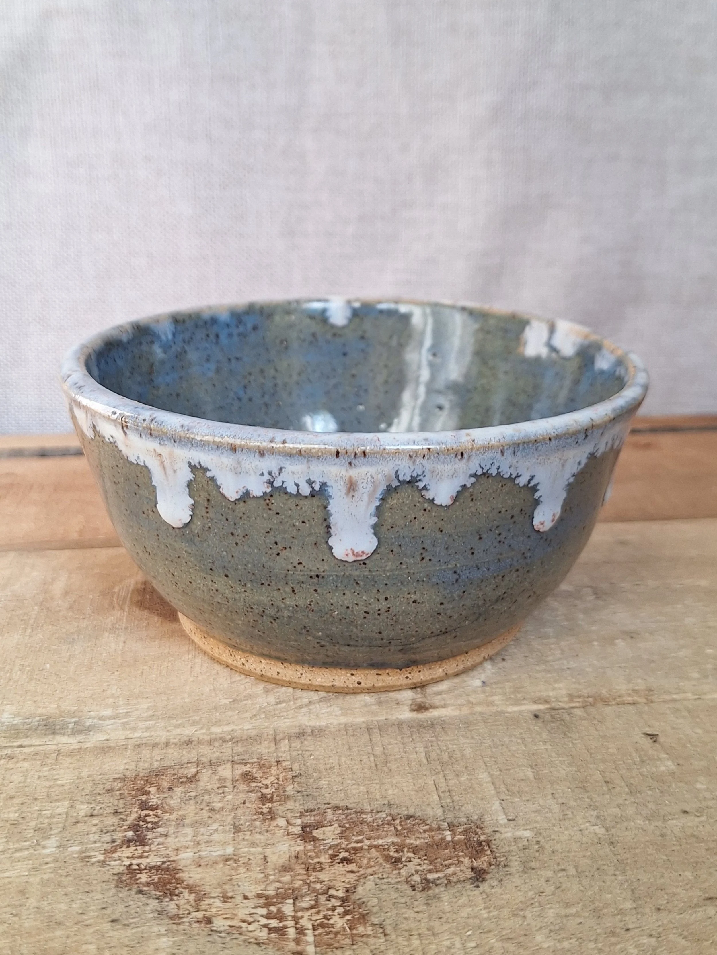 Small Bowl Peacock Blue