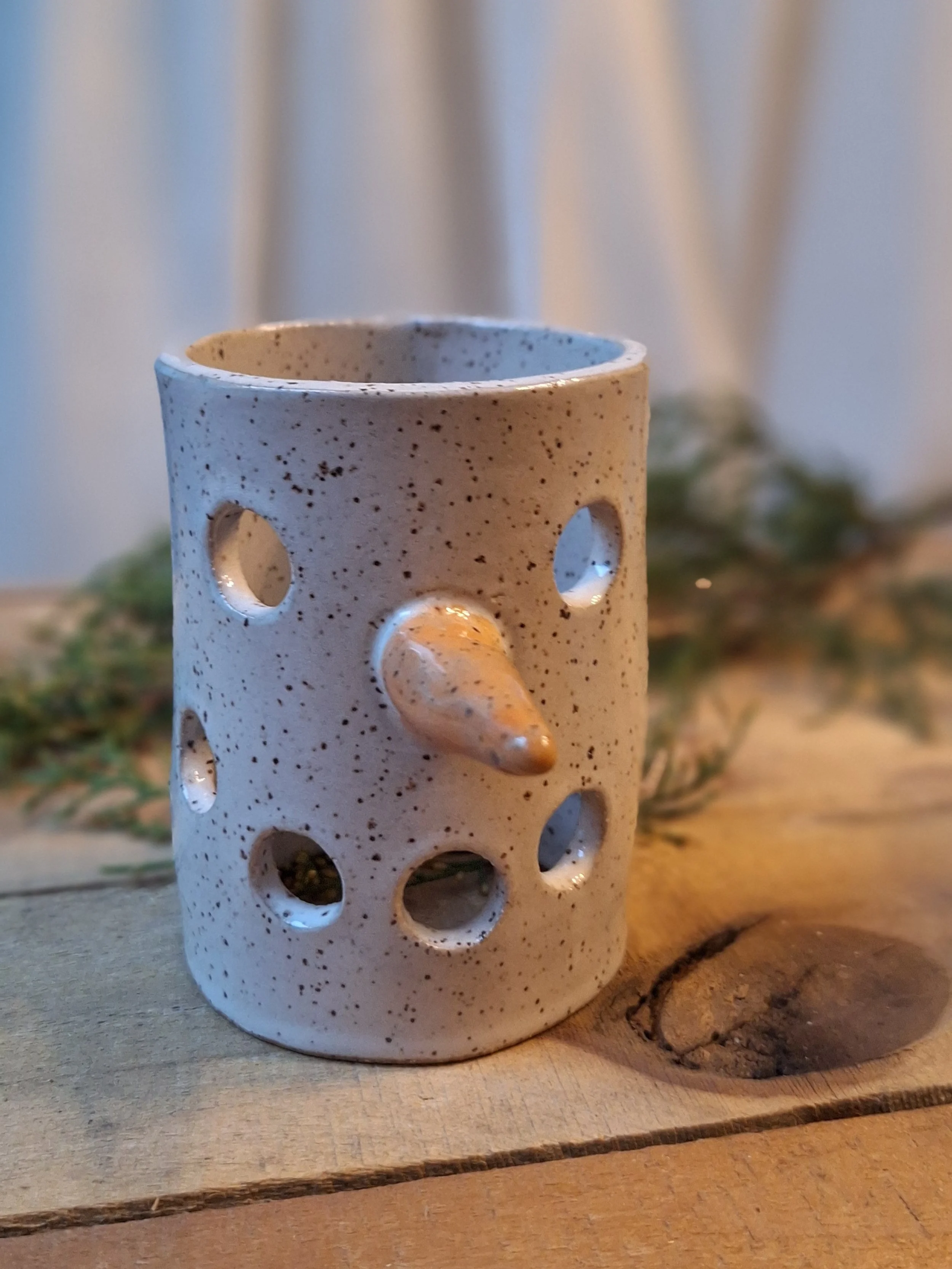 Snowman Luminary Small