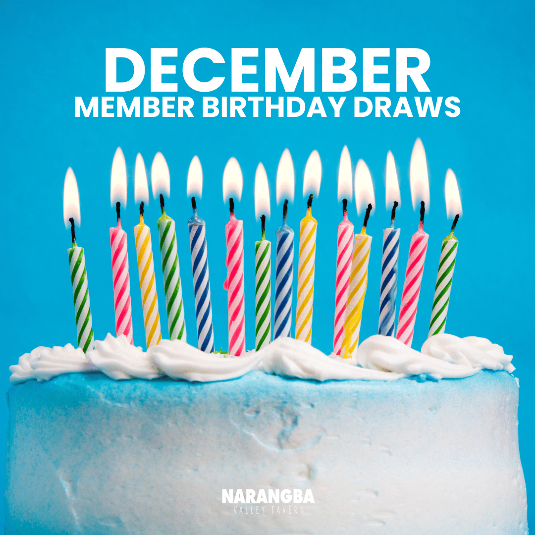 DECEMBER BIRTHDAY DRAWS