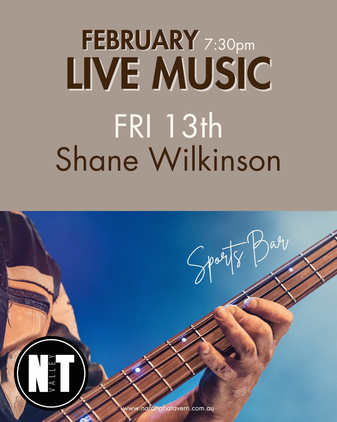 Live Music - Shane Wilkinson