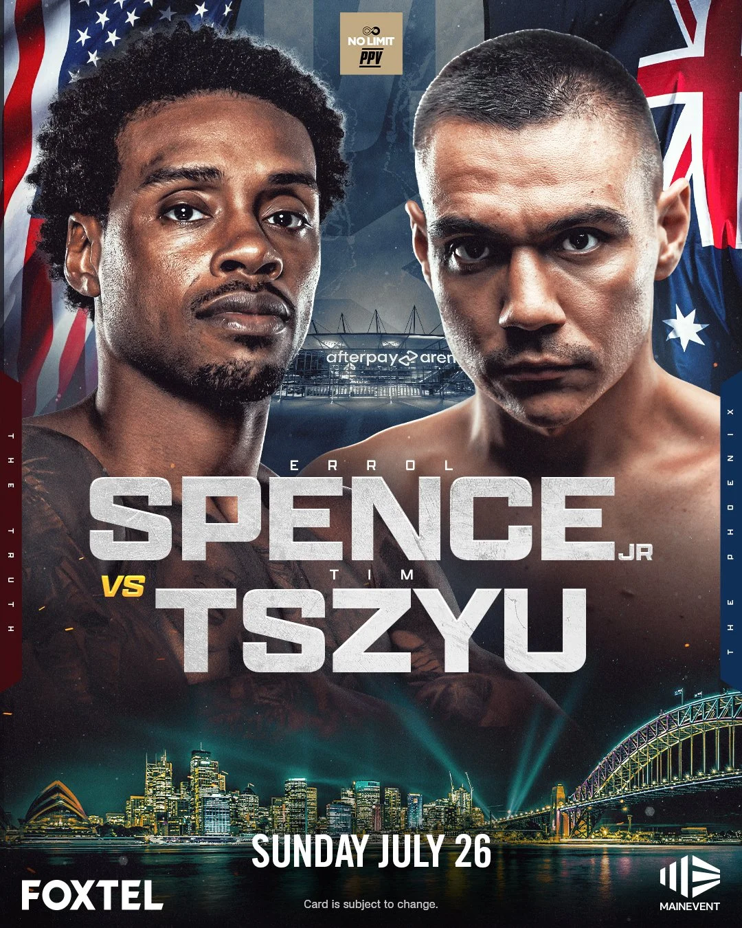 Tim Tszyu Vs Errol Spence Jr