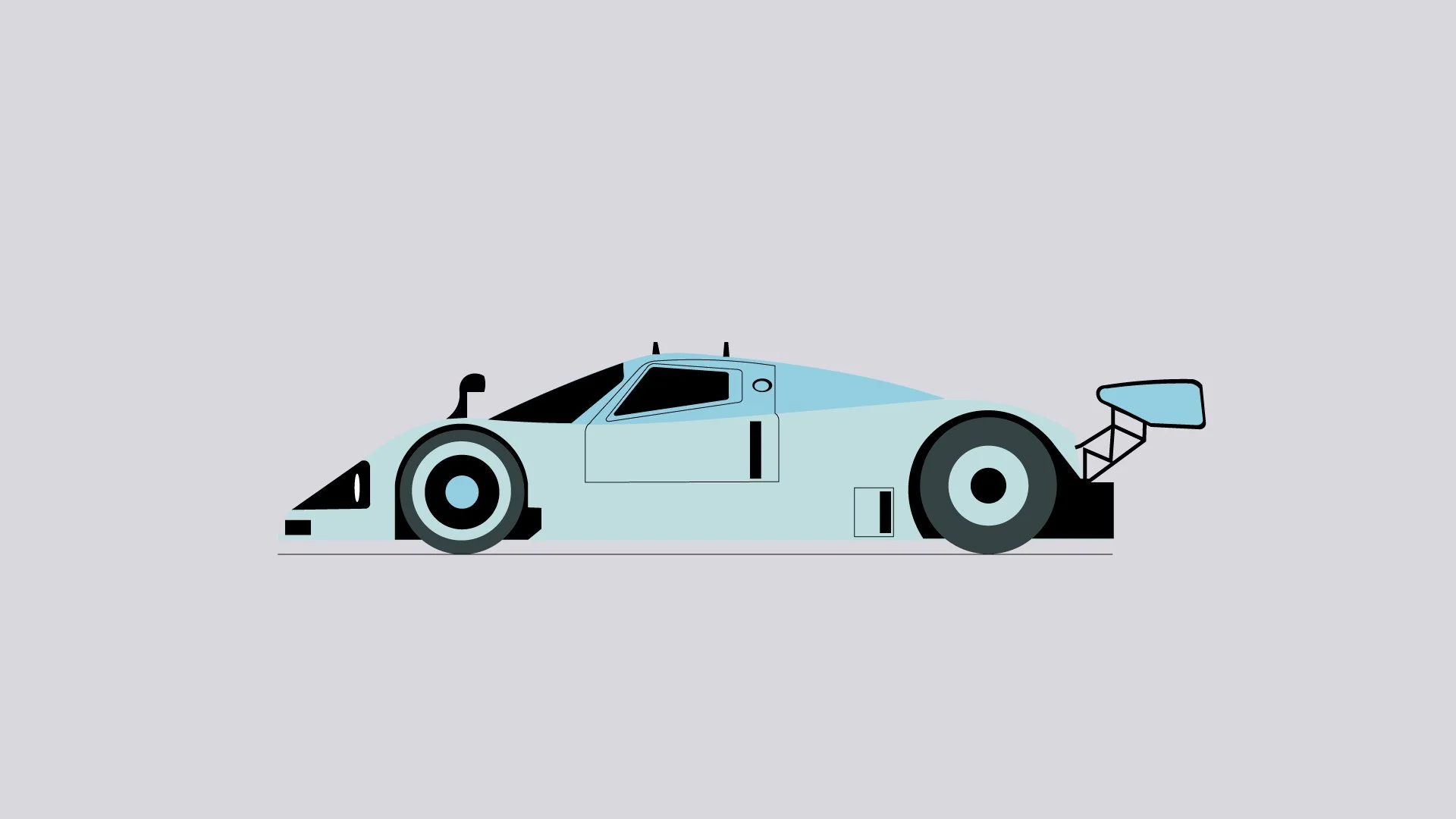 3D Race Car