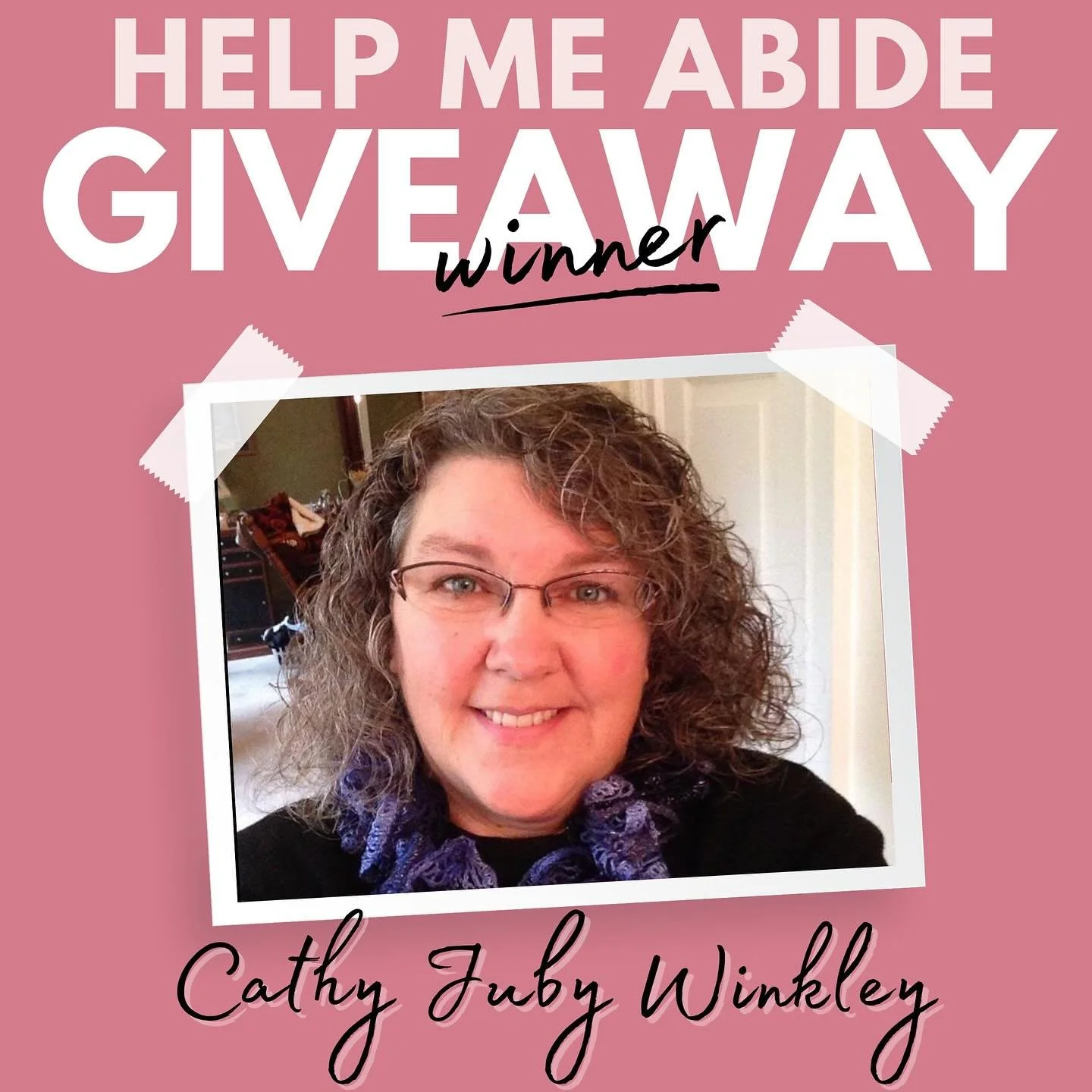 Congratulations to Cathy on winning the $50 Hobby Lobby Gift Card! Thanks to all our loyal listeners for participating and listening to our podcast. We appreciate you all!!