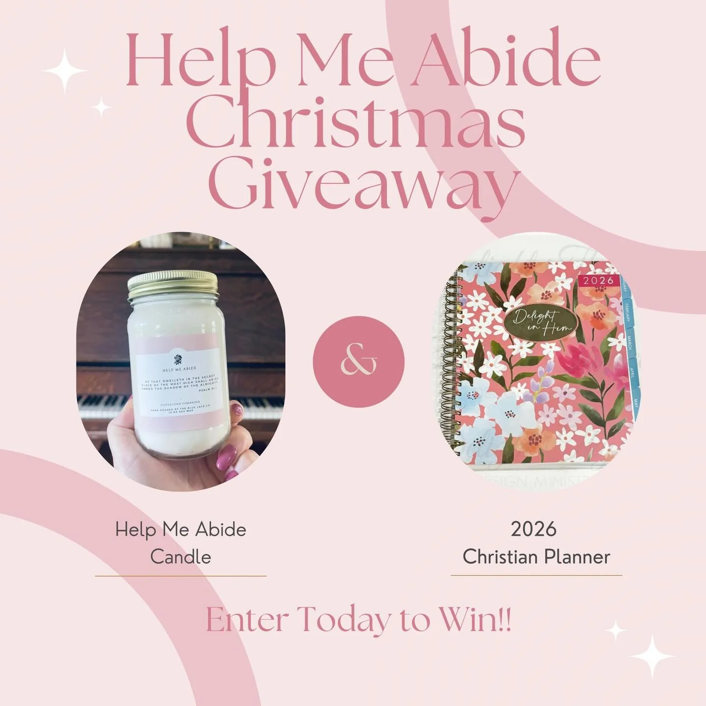 Happy December to our loyal listeners! Each week in December we will be giving away a @thebluelaceco candle and @delight_thyself 2026 KJB planner to a winner! Stay tuned for the Week 1 contest! It's beginning to look a lot like Christmas!!