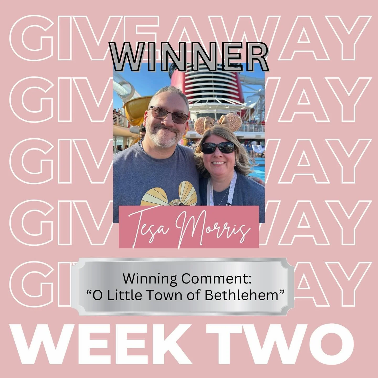 Congratulations to our Week 2 winner @mrsmo98 Tesa Morris! Thanks to all the ladies that entered the contest and we look forward to our Week 3 drawing. Have a great weekend!