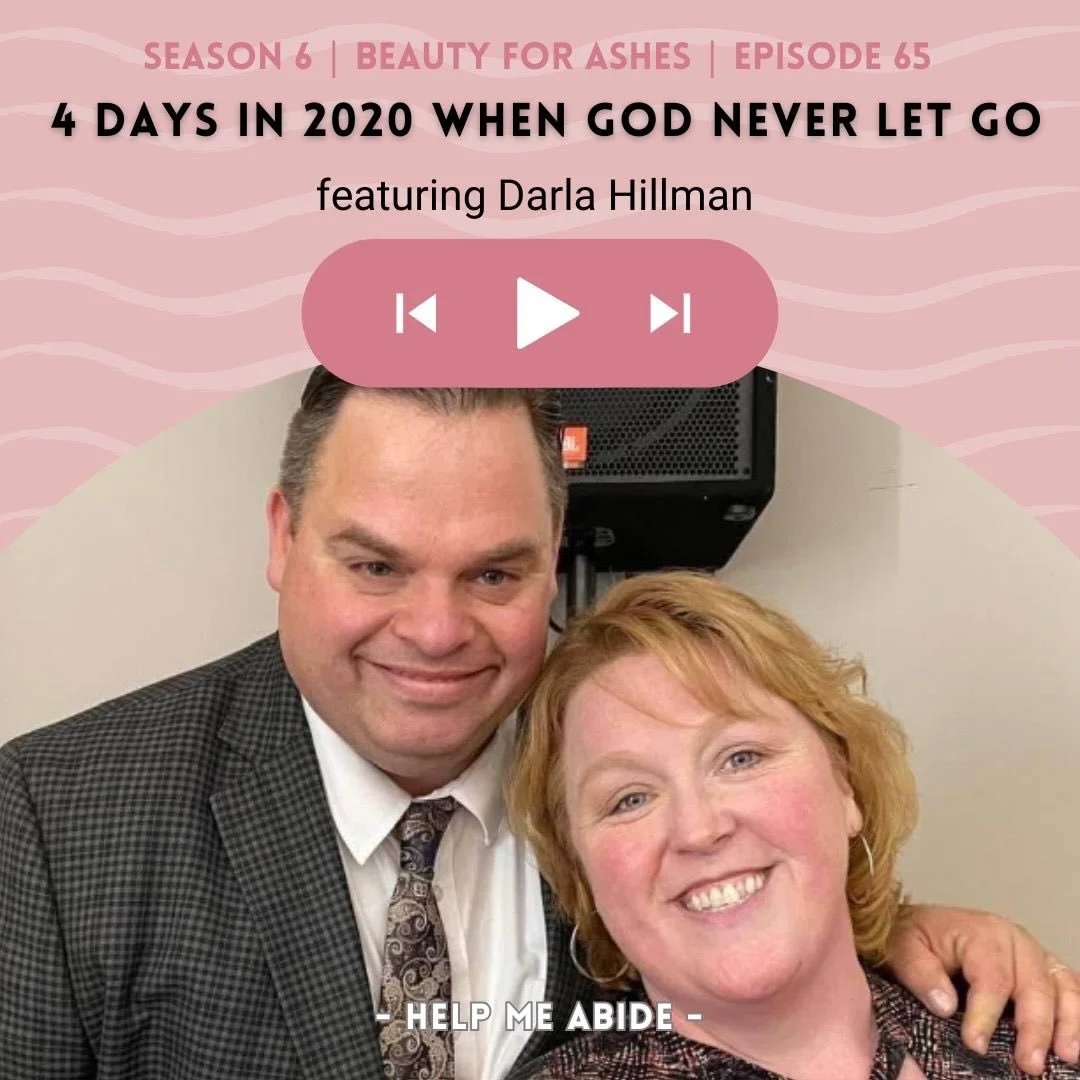 As you know, this season is called &ldquo;Beauty for Ashes,&rdquo; and throughout this season we&rsquo;re talking with people who have walked through real pain and real loss, but who have also experienced how joy can somehow grow in the middle of it.