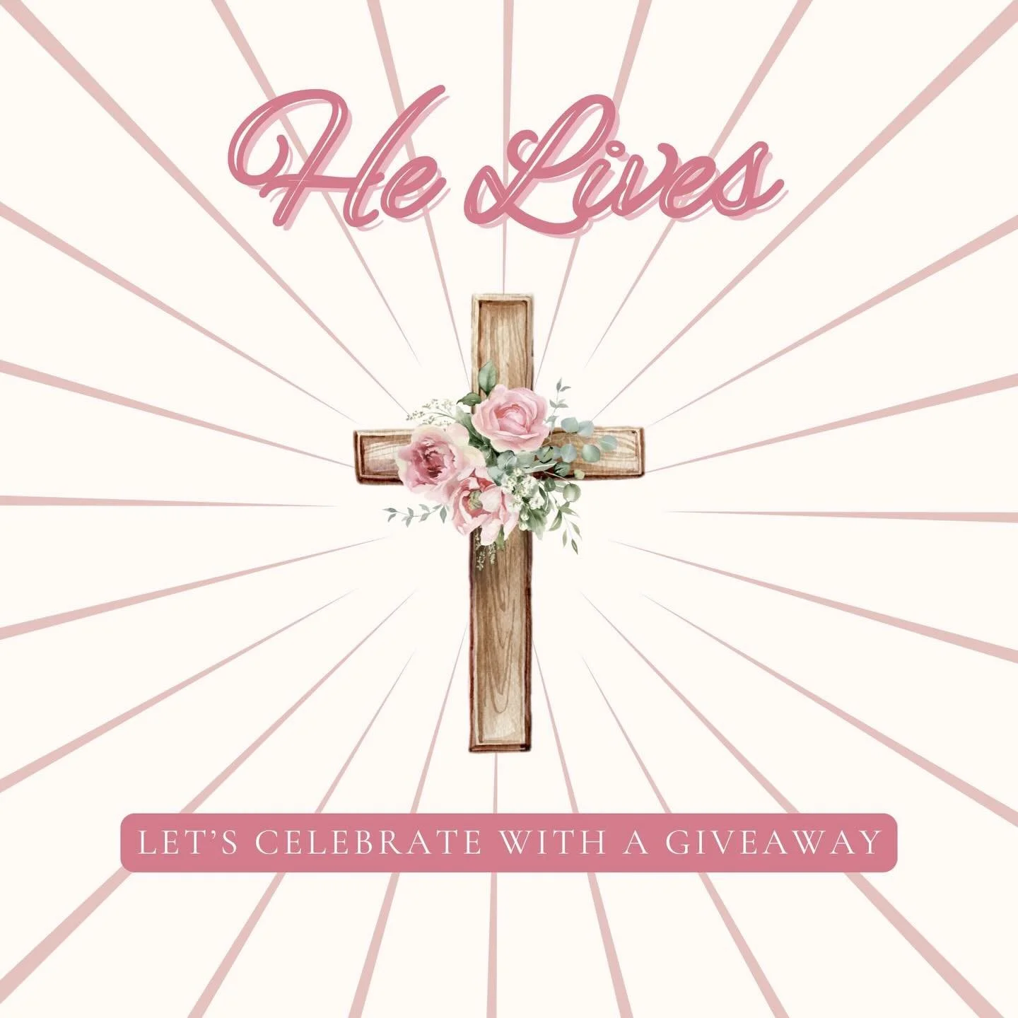 💗✨ HE LIVES GIVEAWAY ✨💗
&ldquo;He is not here: for he is risen, as he said.&rdquo; &ndash; Matthew 28:6 (KJV) 💗✝️
We&rsquo;re celebrating the love, hope, and promise of Easter with our He Lives Giveaway 💗
🎁 3 WINNERS will each receive:
🕯️ A bea