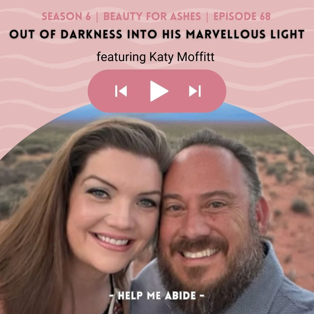 This season, Beauty for Ashes, has been about remembering that God doesn&rsquo;t waste anything. He meets us right in the middle of our brokenness and if we let Him, He slowly, faithfully brings something good out of it.
Today&rsquo;s episode is with