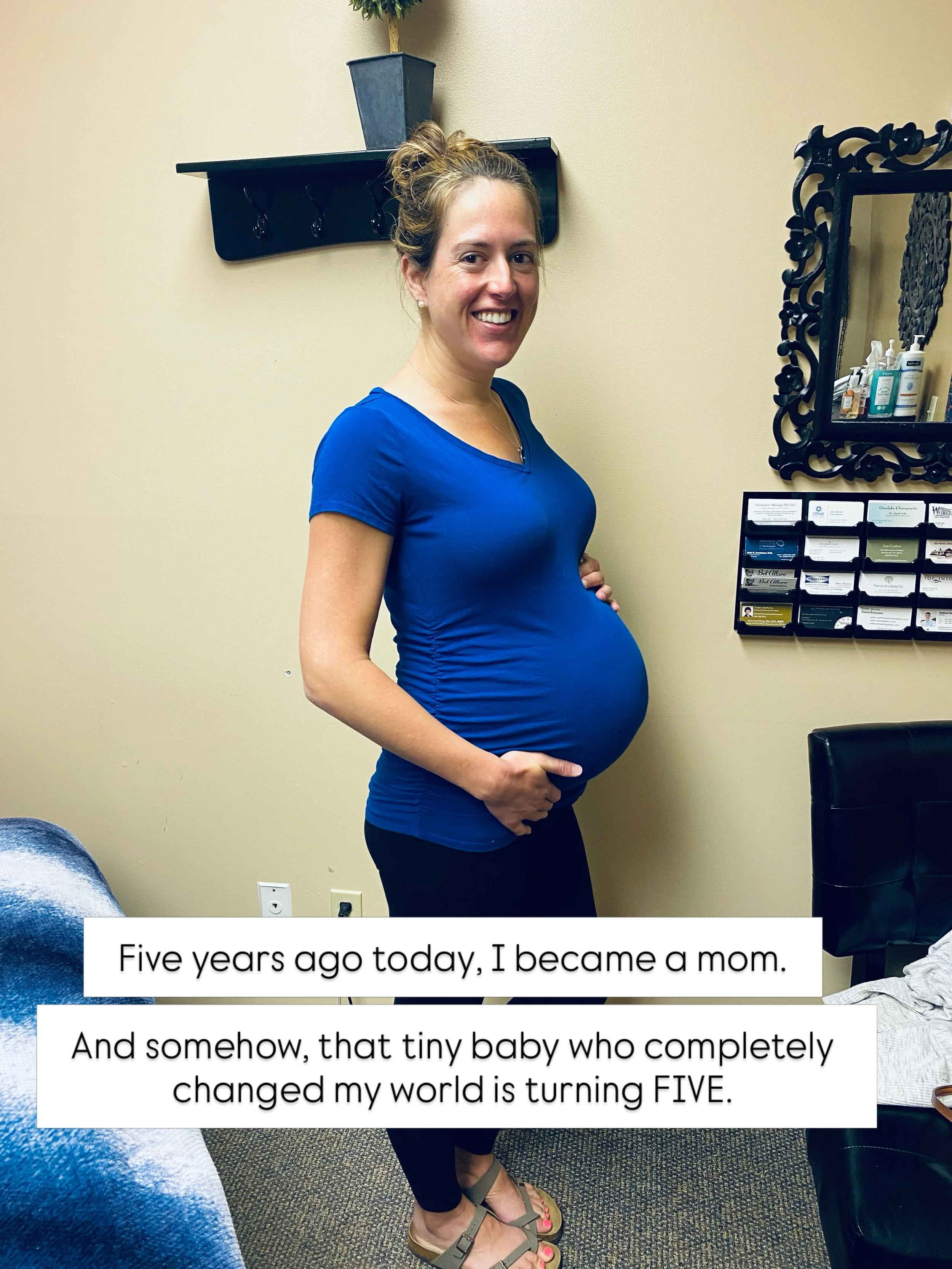 Five years ago, I thought I was bringing a baby into the world and becoming a mom.

What I didn&rsquo;t realize was that my son would help me reconnect to my body&rsquo;s inner wisdom.

Happy 5th birthday to the boy who taught me to trust my body, re