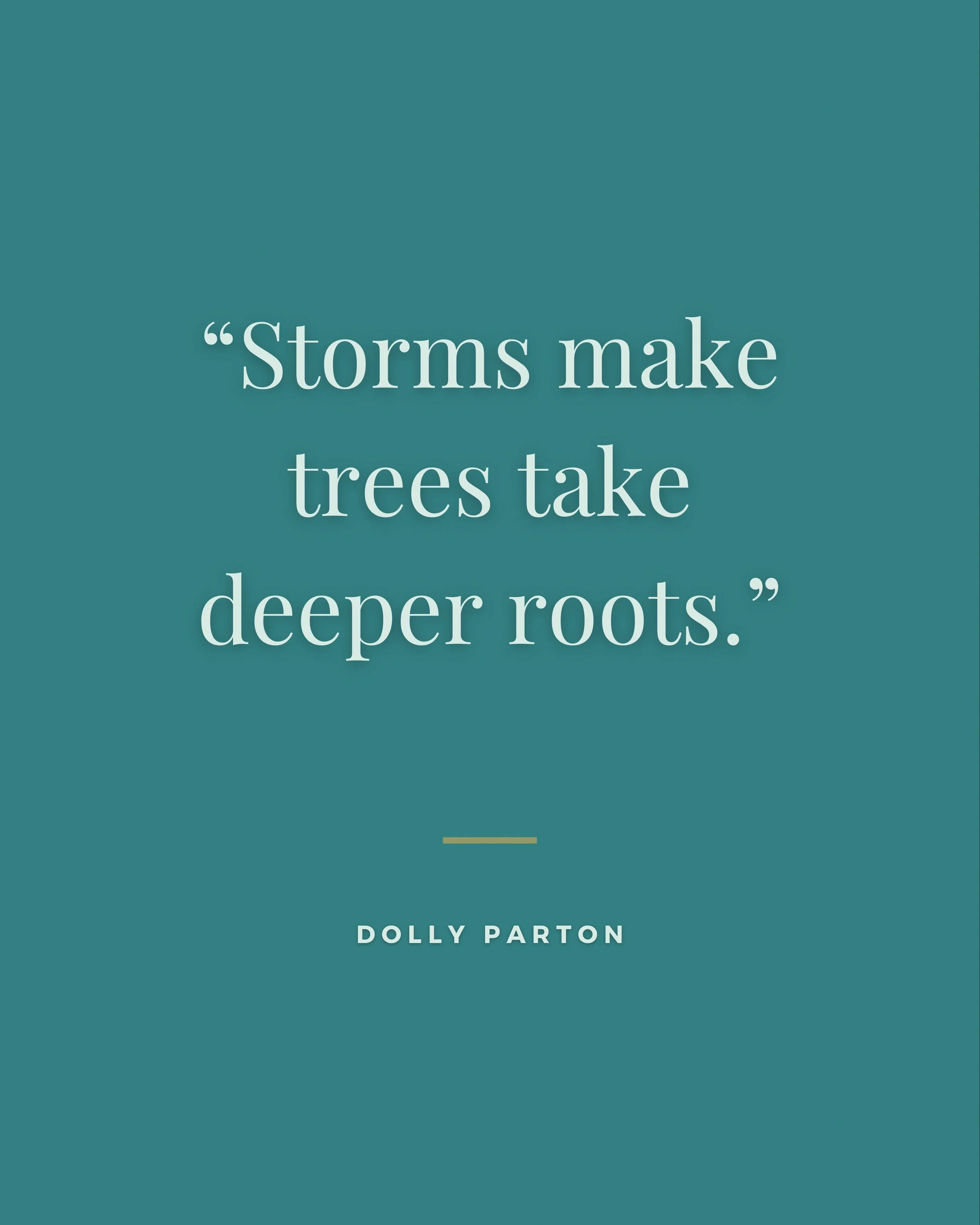 I love this quote from Dolly Parton, and honestly, Dolly has been such an inspiration to me&hellip;not only as a singer and story teller but as someone who built an extraordinary community and business with so much intention.

What I admire most is t