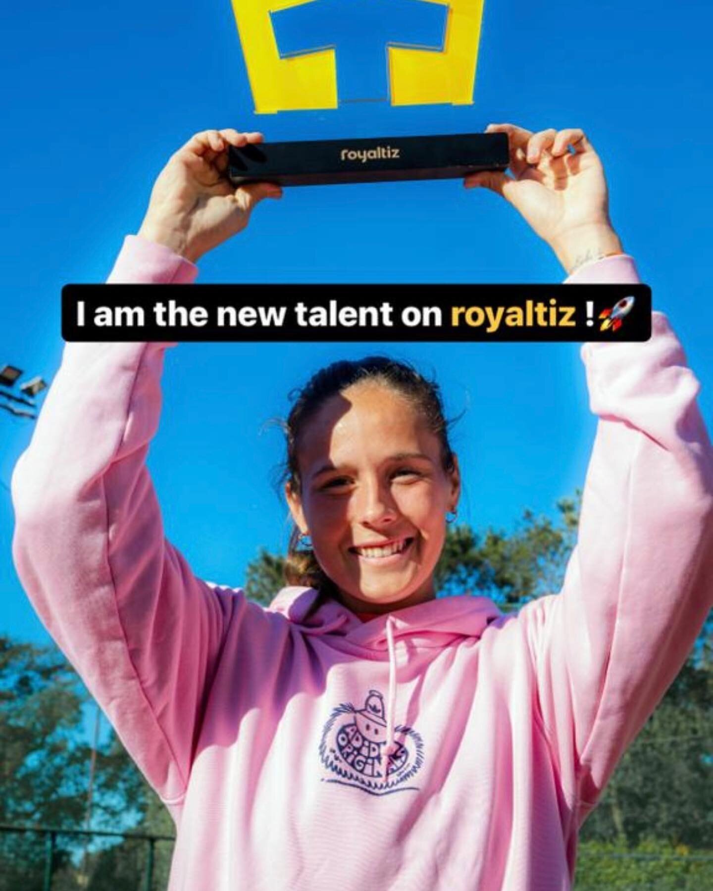 Introducing a new partnership between @kasatkina and @royaltiz_off 

Here is your change to invest in Dasha&rsquo;s career by buying Royaltiz, check out the Royaltiz website www.Royaltiz.com to find out everything you need to know!

#Kasatkina #Daria
