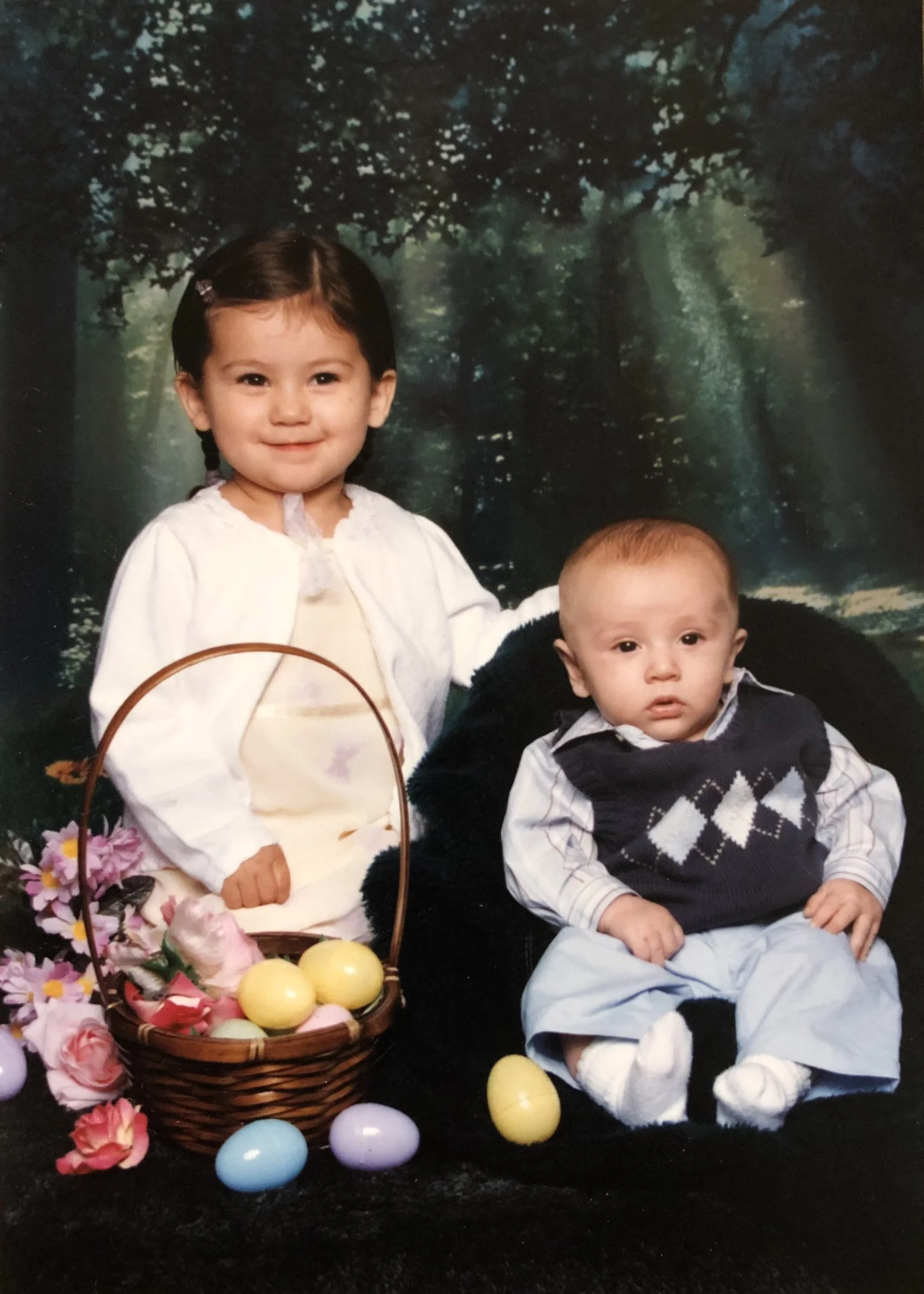 2yo with brother