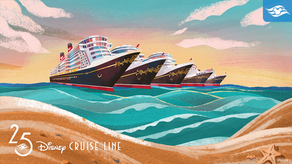 New Fireworks Show, A Special Castaway Club Gift Announced for Disney Cruise Line’s ‘Silver Anniversary at Sea’