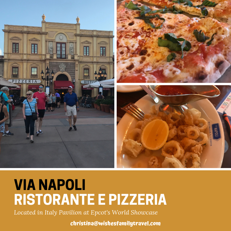 Via Napoli, or as my kids refer to it, “That awesome pizza place in Epcot!”