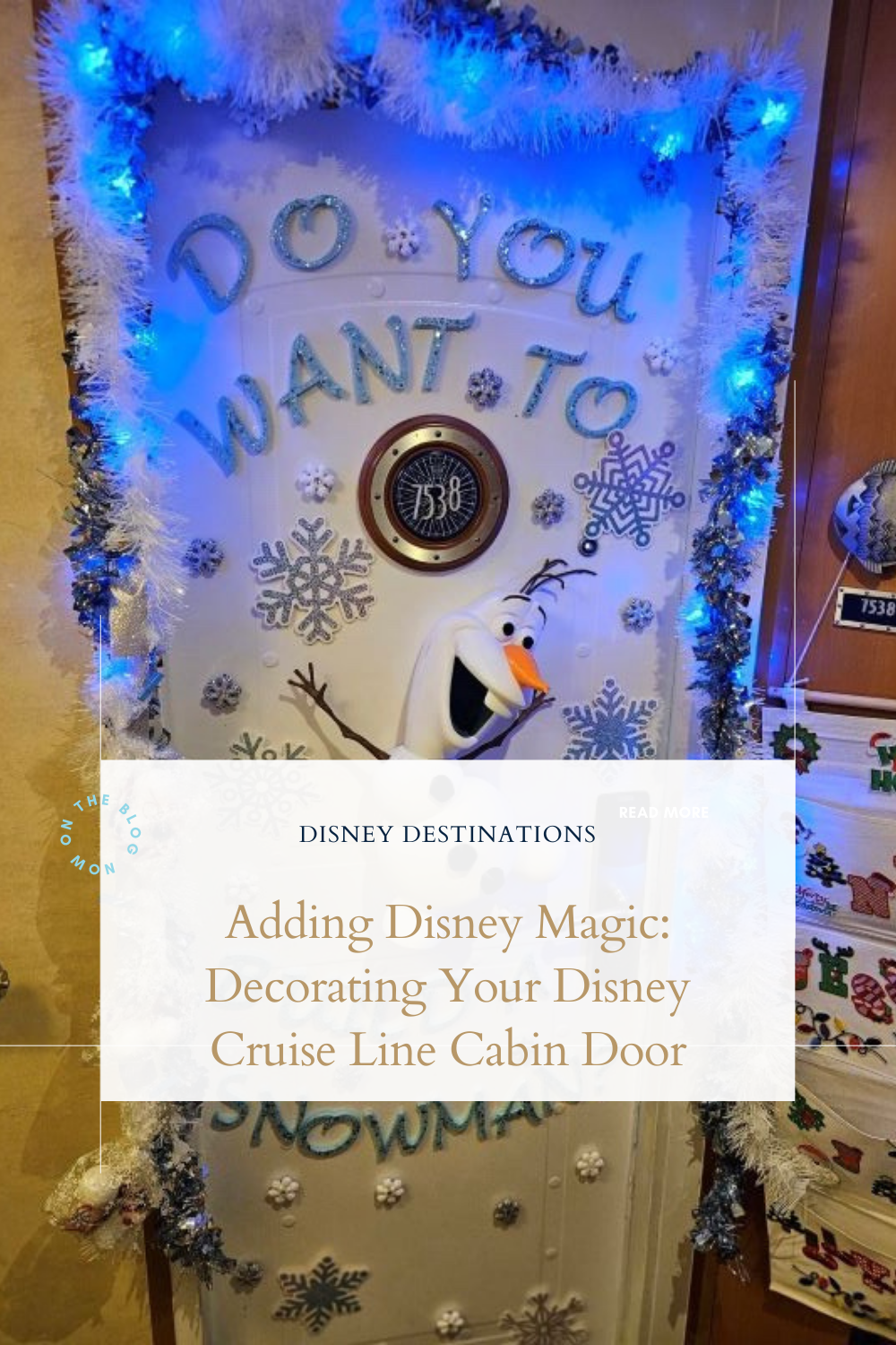 Adding Disney Magic: Decorating Your Disney Cruise Line Cabin Door ✨