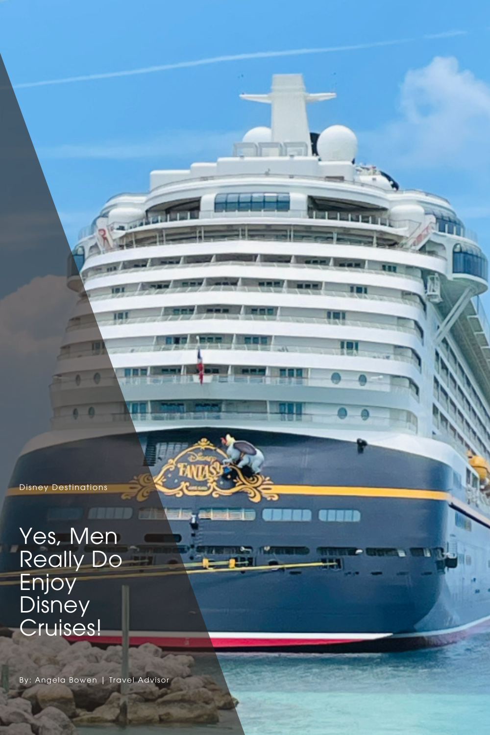 Yes, Men Really Do Enjoy Disney Cruises!