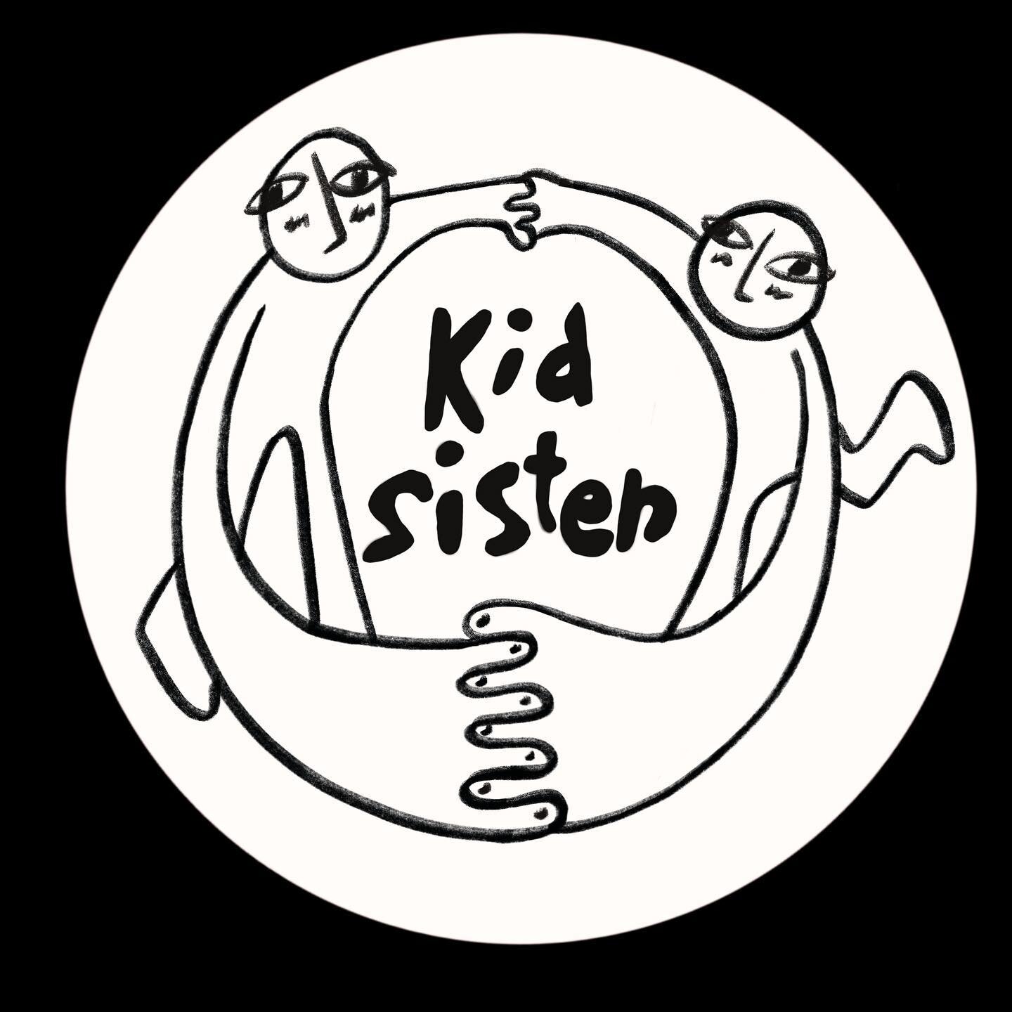 Introducing&hellip;the KID SISTER LOGO!!!! We are so fortunate to have collaborated with @makenachatlin to make an image that captures our creative intentions as a company. THANK YOU MAKENA!!!! Cheers!