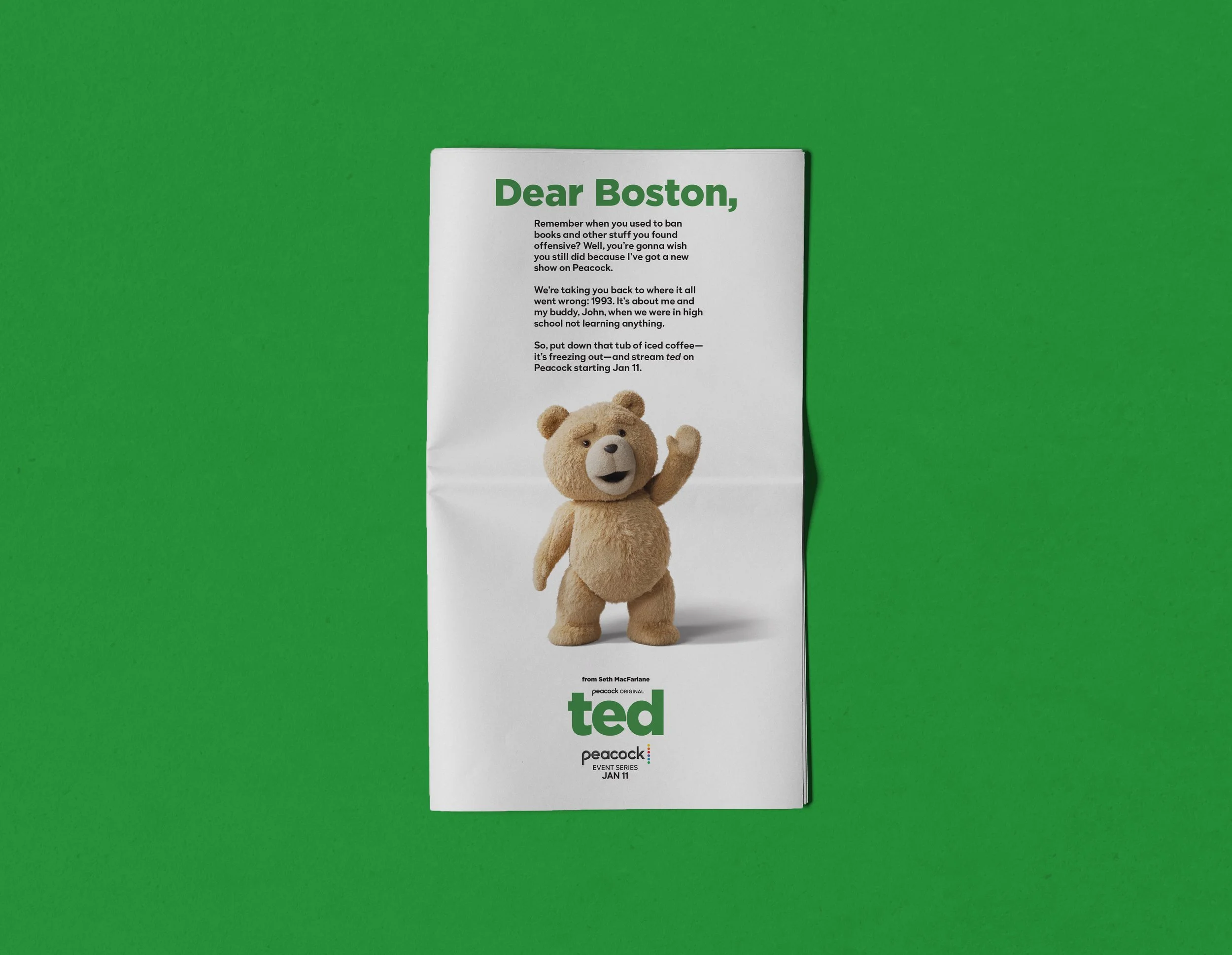 Ted Boston Takeover Campaign