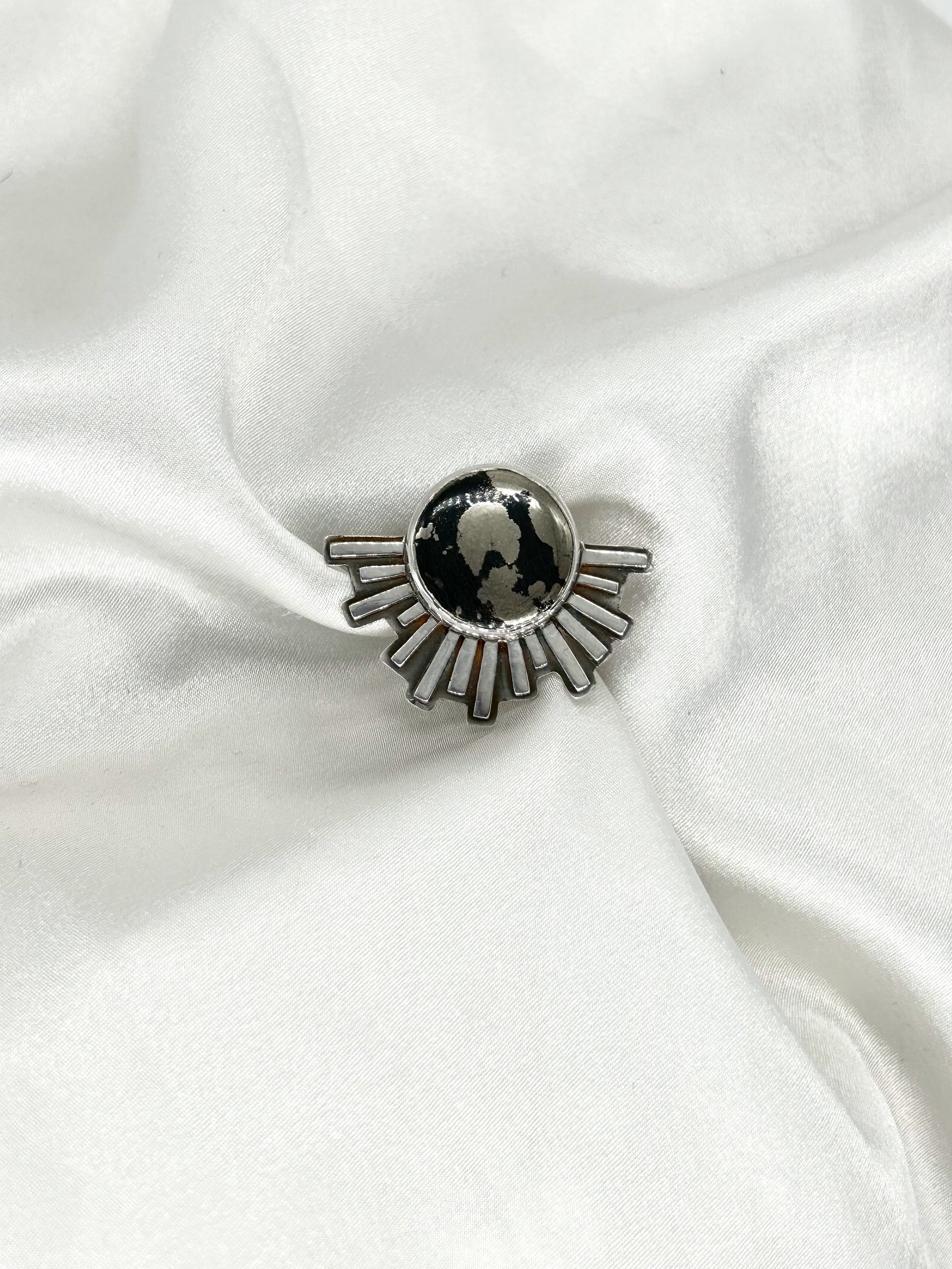 silver sun ray and apache gold ring.jpg
