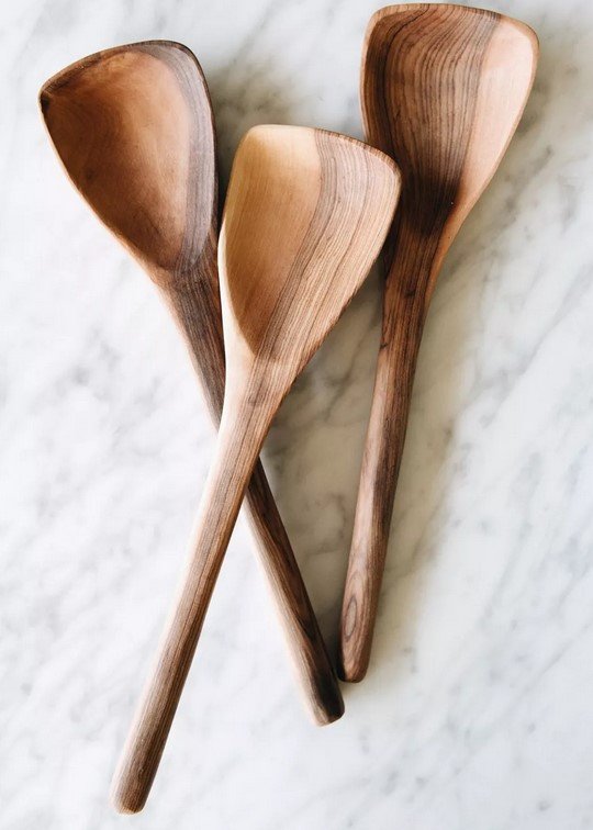 Connected Goods Flat Top Wooden Spoon 