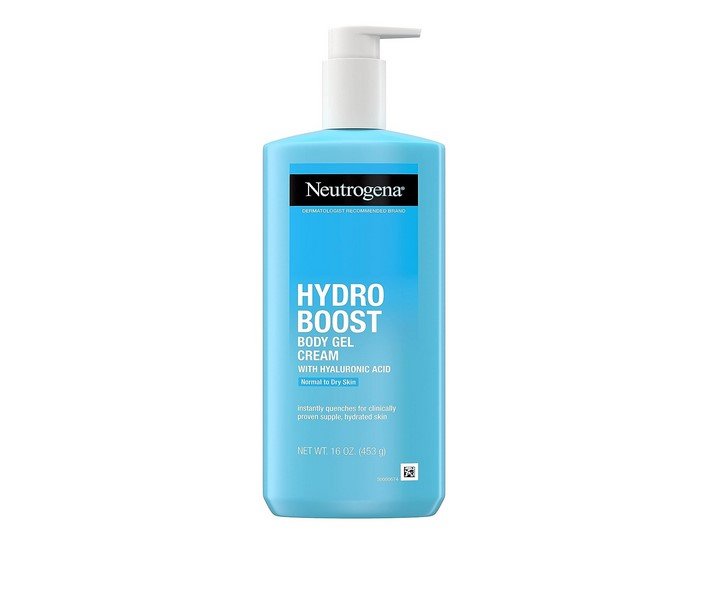 Neutrogena Hydro Boost Body Moisturizing Gel Cream with Hyaluronic Acid, Non-Greasy &amp; Fast Absorbing, Lightweight Hydrating Body Lotion 