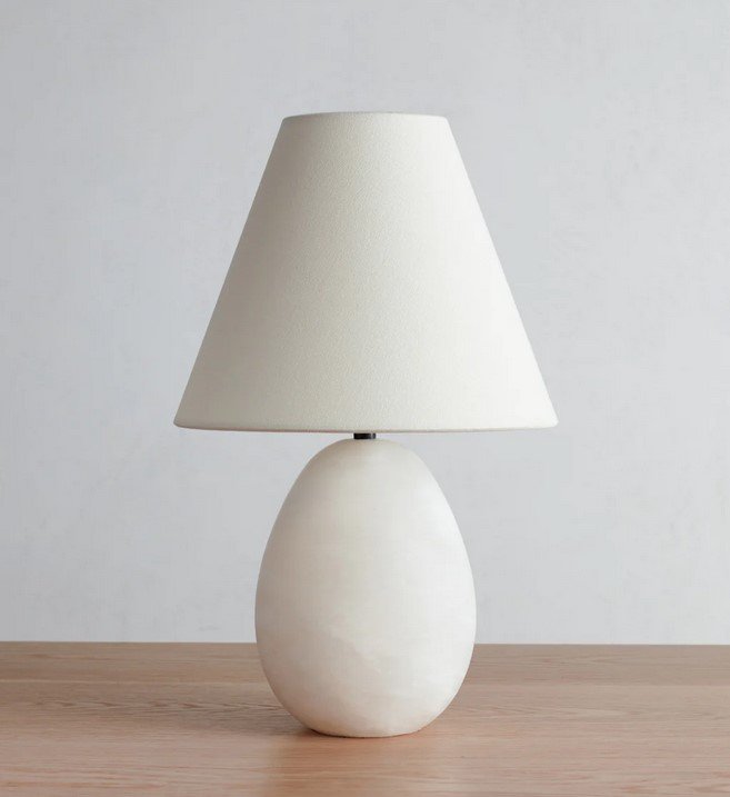   Jenni Kayne Droplet Alabaster Table Lamp  