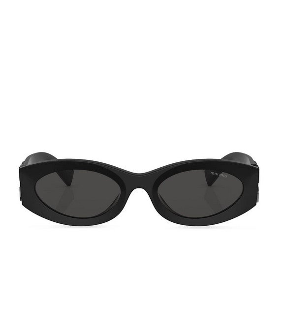 Miu Miu Eyewear Miu Glimpse Oval-Frame Sunglasses