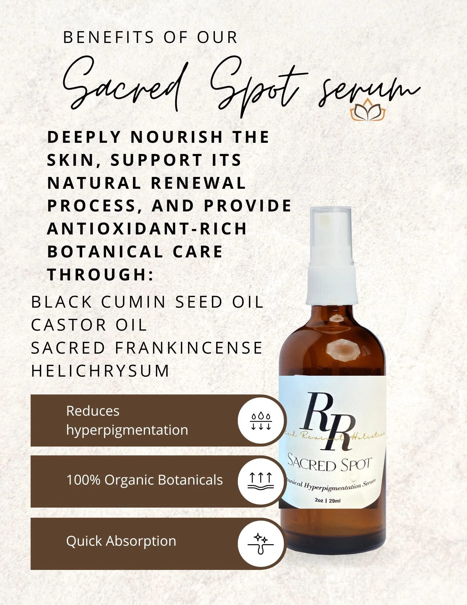 Sacred Spot Hyperpigmentation Serum